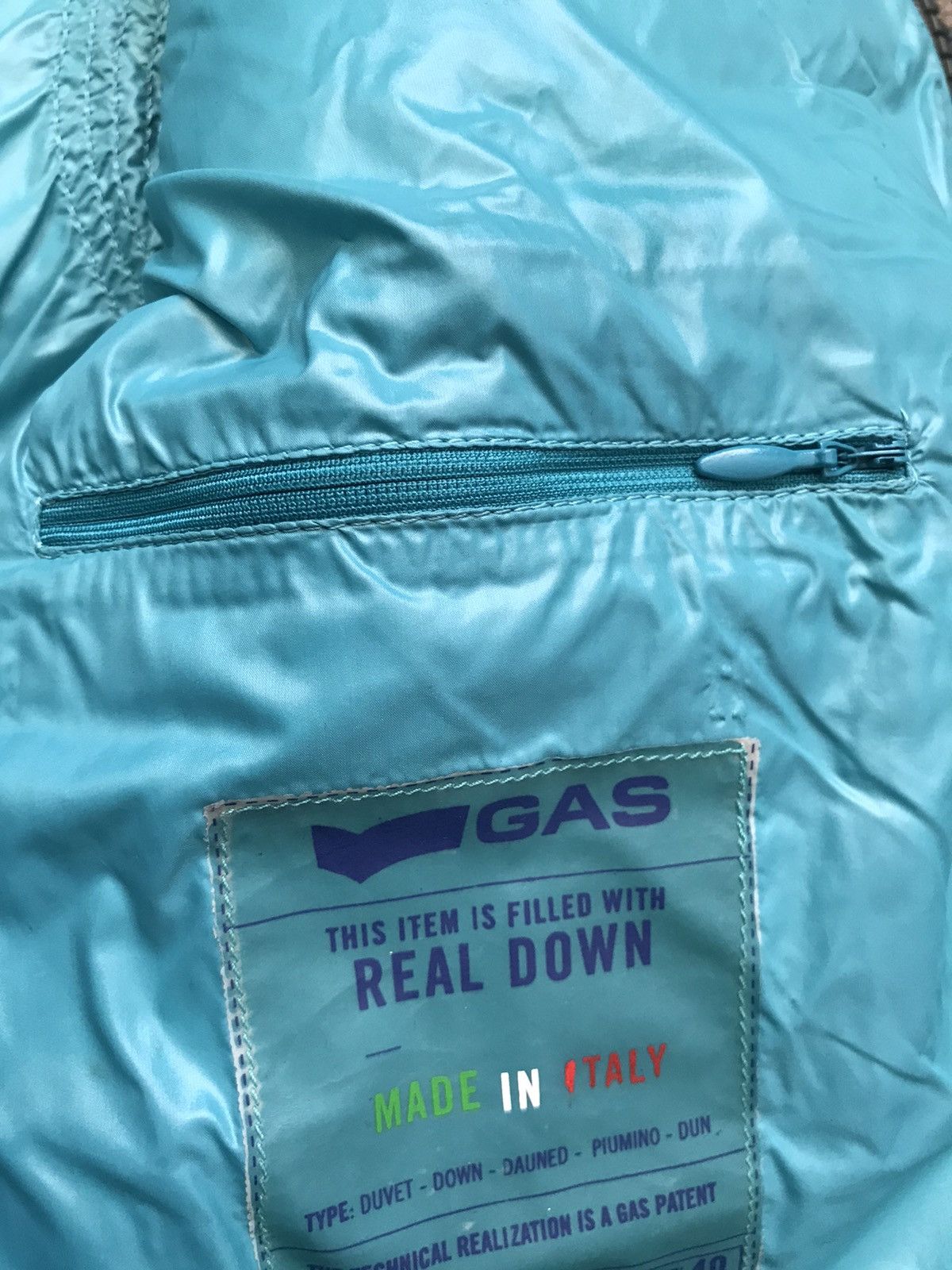 GAS GAS JEANS Sleeveless Down Jacket Made In Italy Size US S / EU 44-46 / 1 - 6 Thumbnail