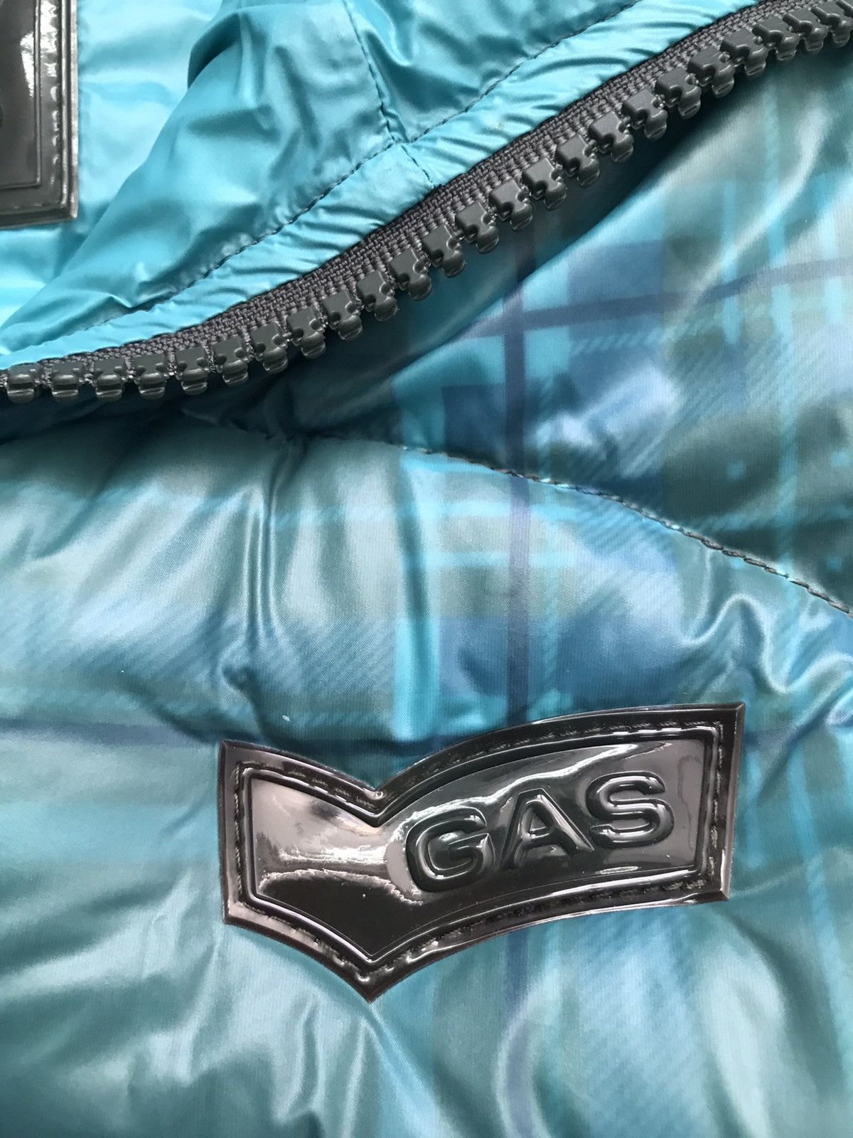 GAS GAS JEANS Sleeveless Down Jacket Made In Italy Size US S / EU 44-46 / 1 - 14 Thumbnail