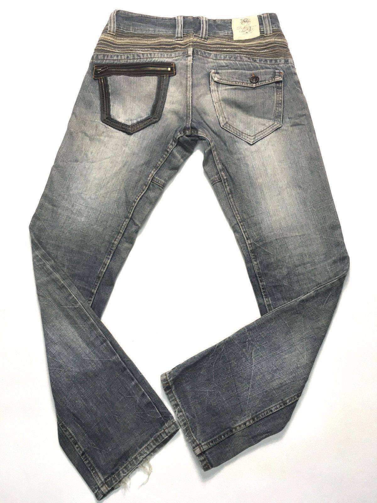 Japanese Brand × Vintage dominate handcrafted distressed jeans Size US 32 / EU 48 - 11 Thumbnail