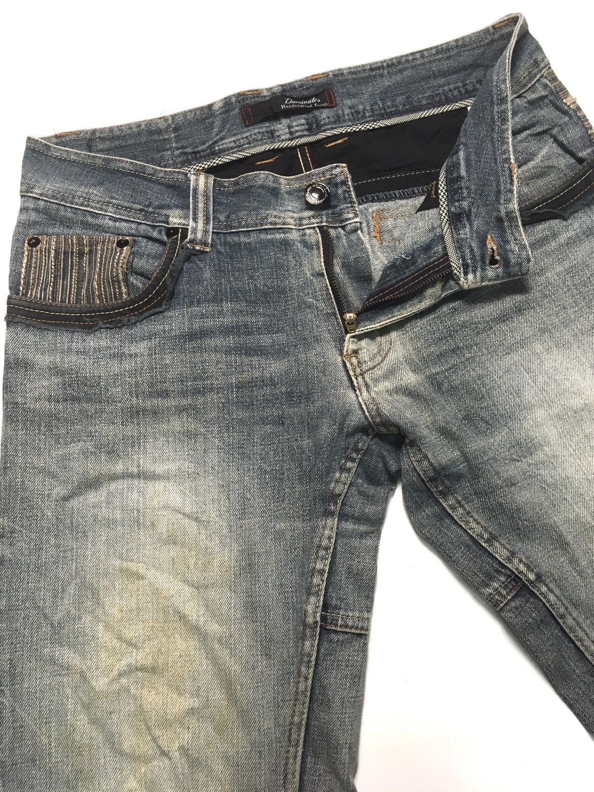 Japanese Brand × Vintage dominate handcrafted distressed jeans Size US 32 / EU 48 - 7 Thumbnail