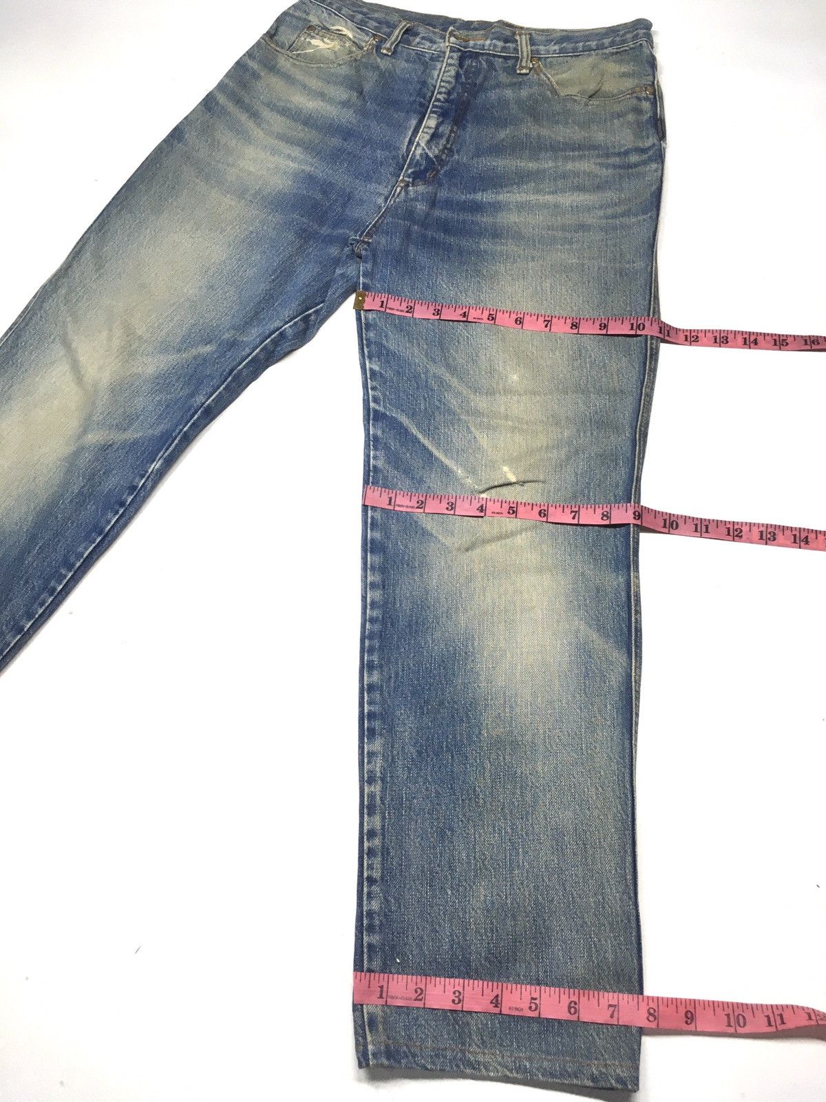 Trussardi × Vintage Vintage trussardi distressed denim Size US 30 / EU 46 - 4 Thumbnail