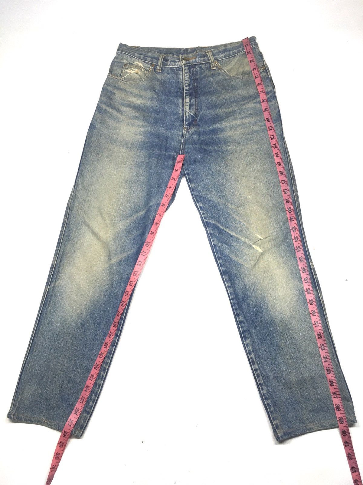 Trussardi × Vintage Vintage trussardi distressed denim Size US 30 / EU 46 - 2 Thumbnail