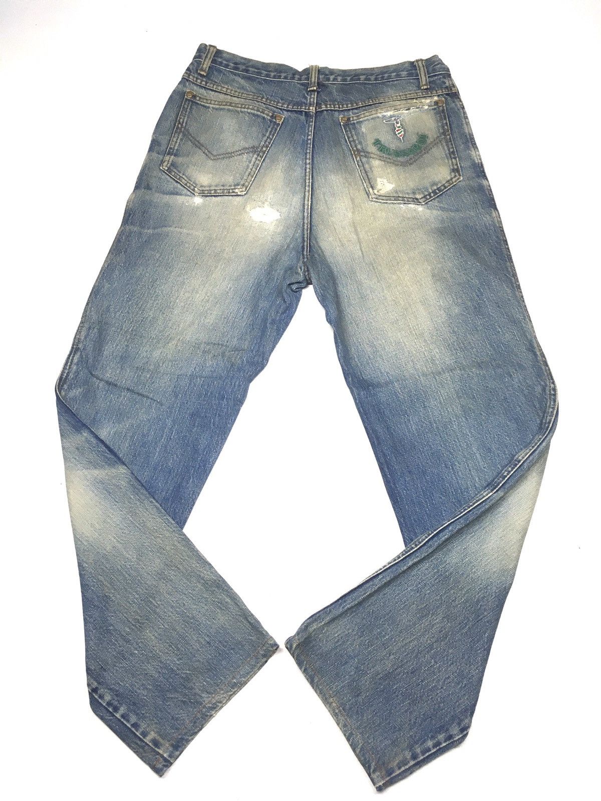 Trussardi × Vintage Vintage trussardi distressed denim Size US 30 / EU 46 - 12 Thumbnail