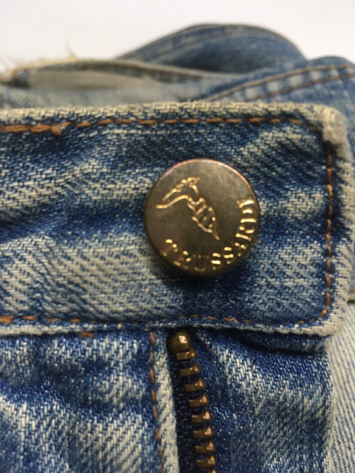 Trussardi × Vintage Vintage trussardi distressed denim Size US 30 / EU 46 - 14 Thumbnail