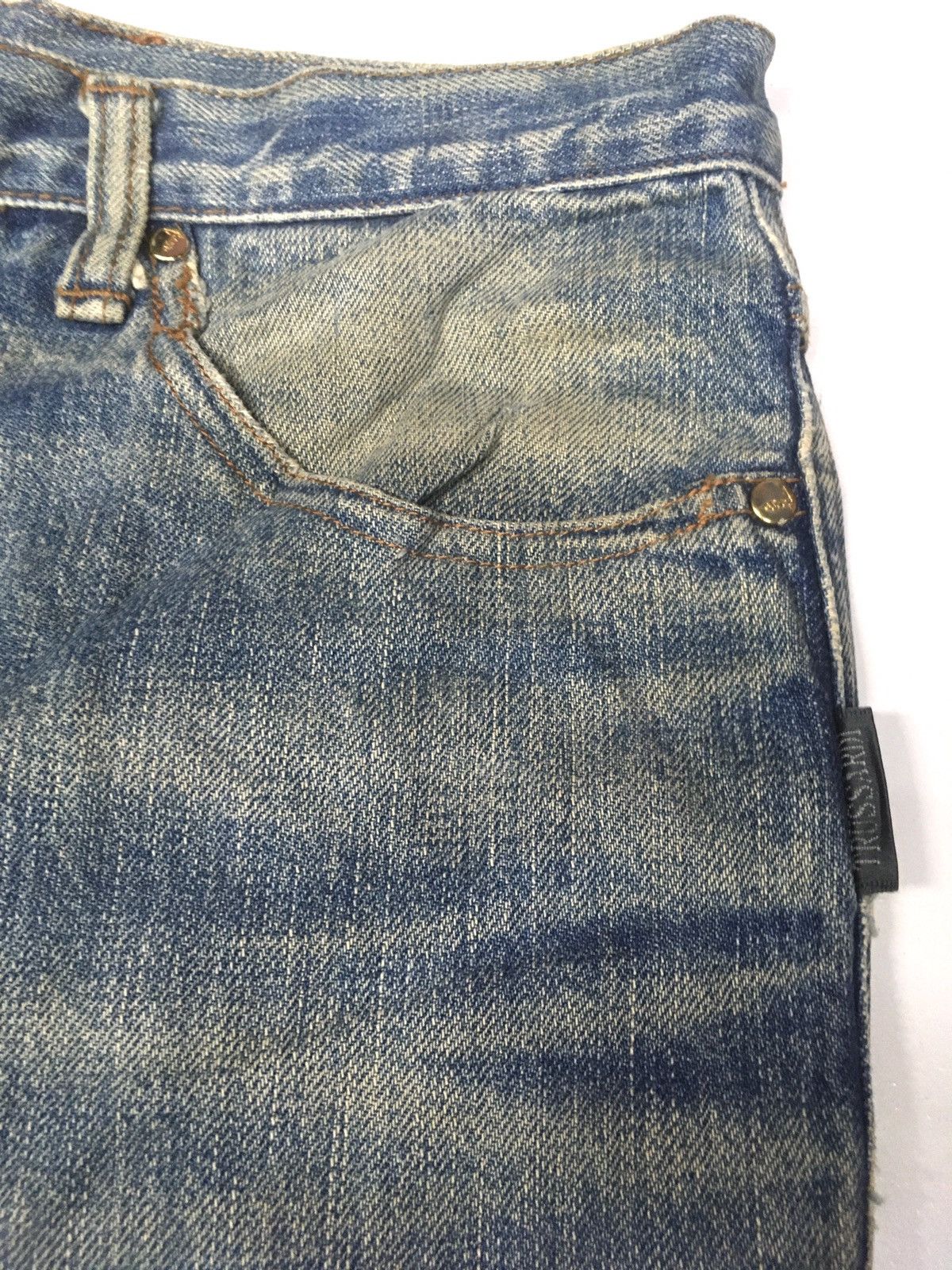Trussardi × Vintage Vintage trussardi distressed denim Size US 30 / EU 46 - 8 Thumbnail