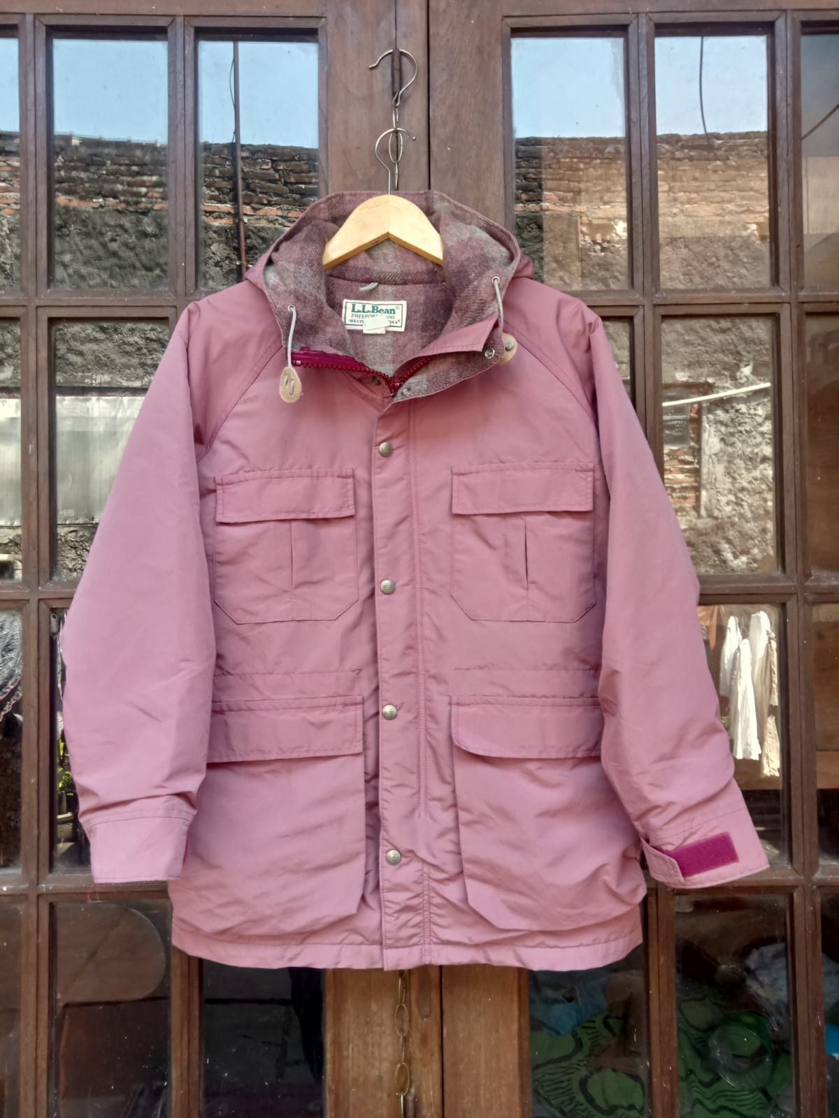 Ll bean traverse tekcotton on sale jacket