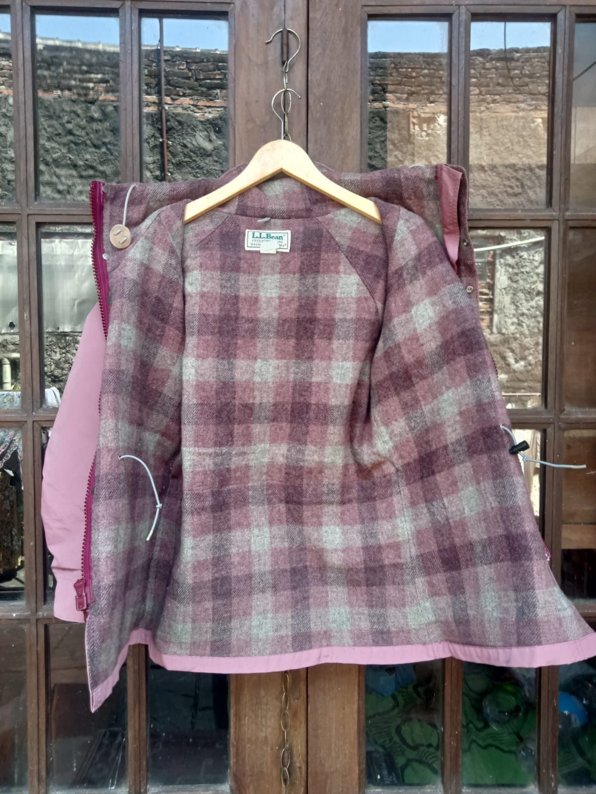 L.L. Bean 80s Women LL BEAN Baxter State Parka Jacket Wool Lining Size S / US 4 / IT 40 - 3 Thumbnail