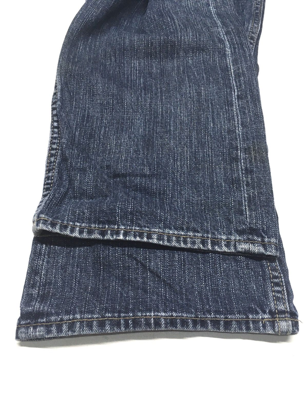 Japanese Brand Oririn distressed denim japan Size US 31 - 8 Thumbnail