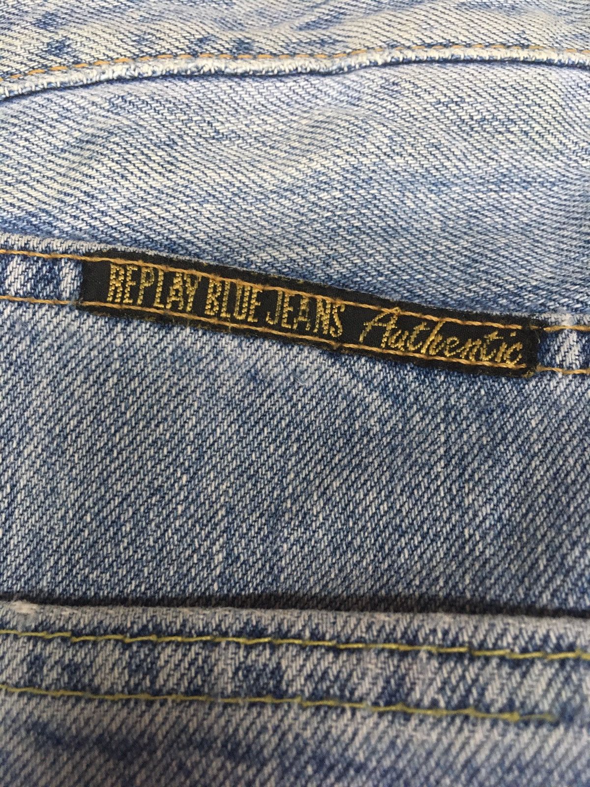 Replay × Vintage Vintage 80s replay blue jeans regular italy Size US 28 / EU 44 - 12 Thumbnail