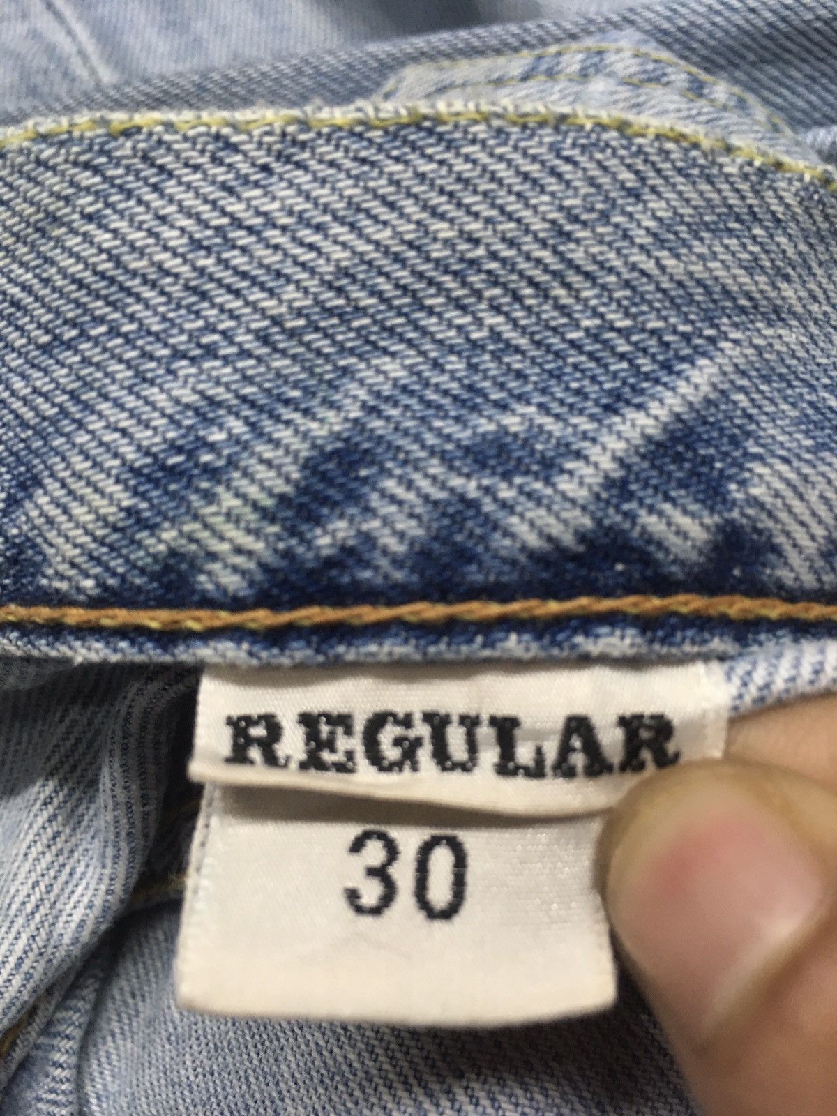 Replay × Vintage Vintage 80s replay blue jeans regular italy Size US 28 / EU 44 - 13 Thumbnail