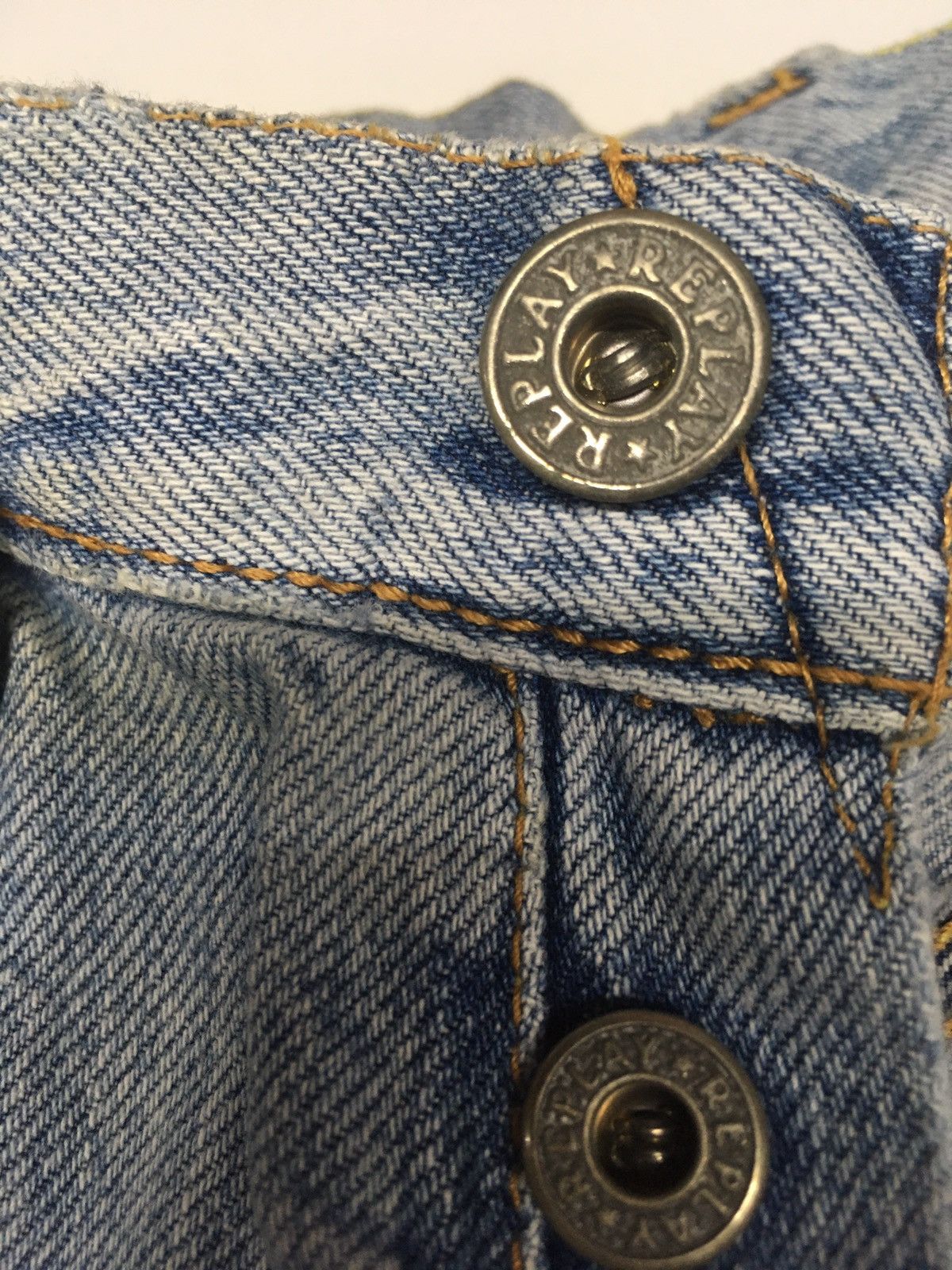 Replay × Vintage Vintage 80s replay blue jeans regular italy Size US 28 / EU 44 - 8 Thumbnail