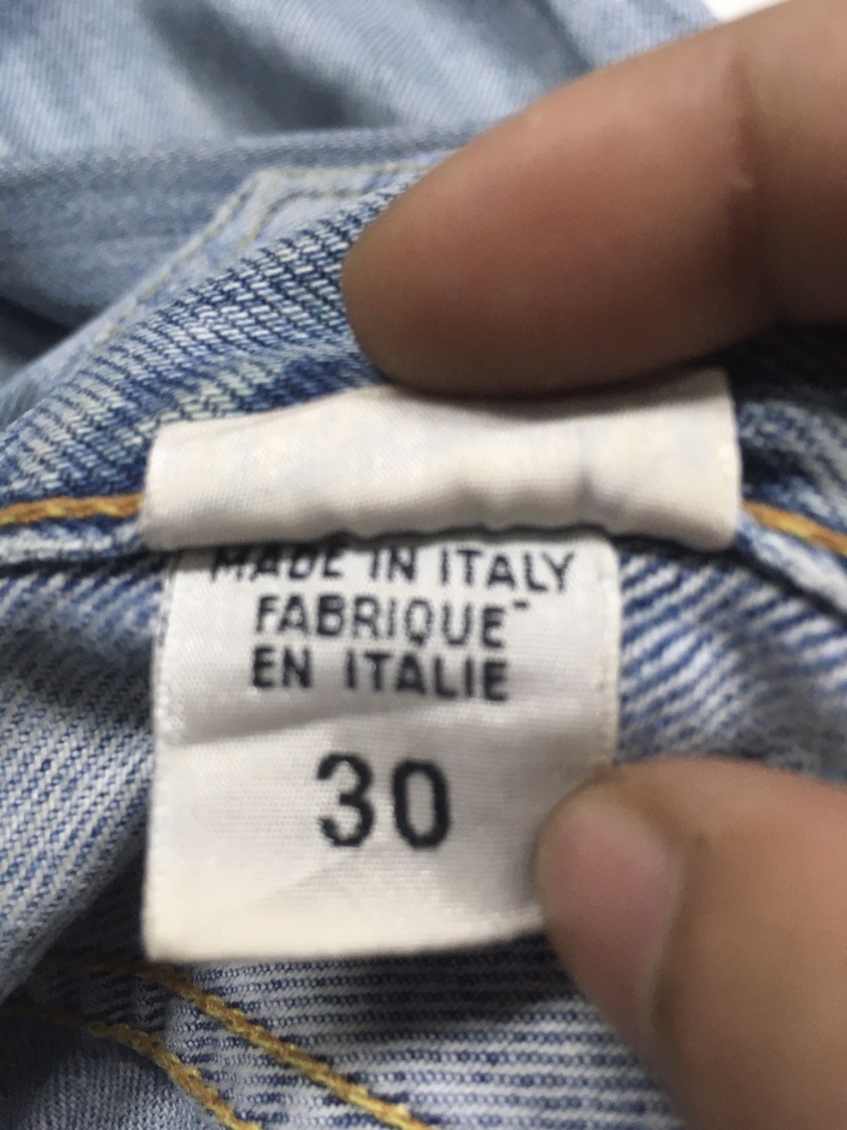 Replay × Vintage Vintage 80s replay blue jeans regular italy Size US 28 / EU 44 - 14 Thumbnail