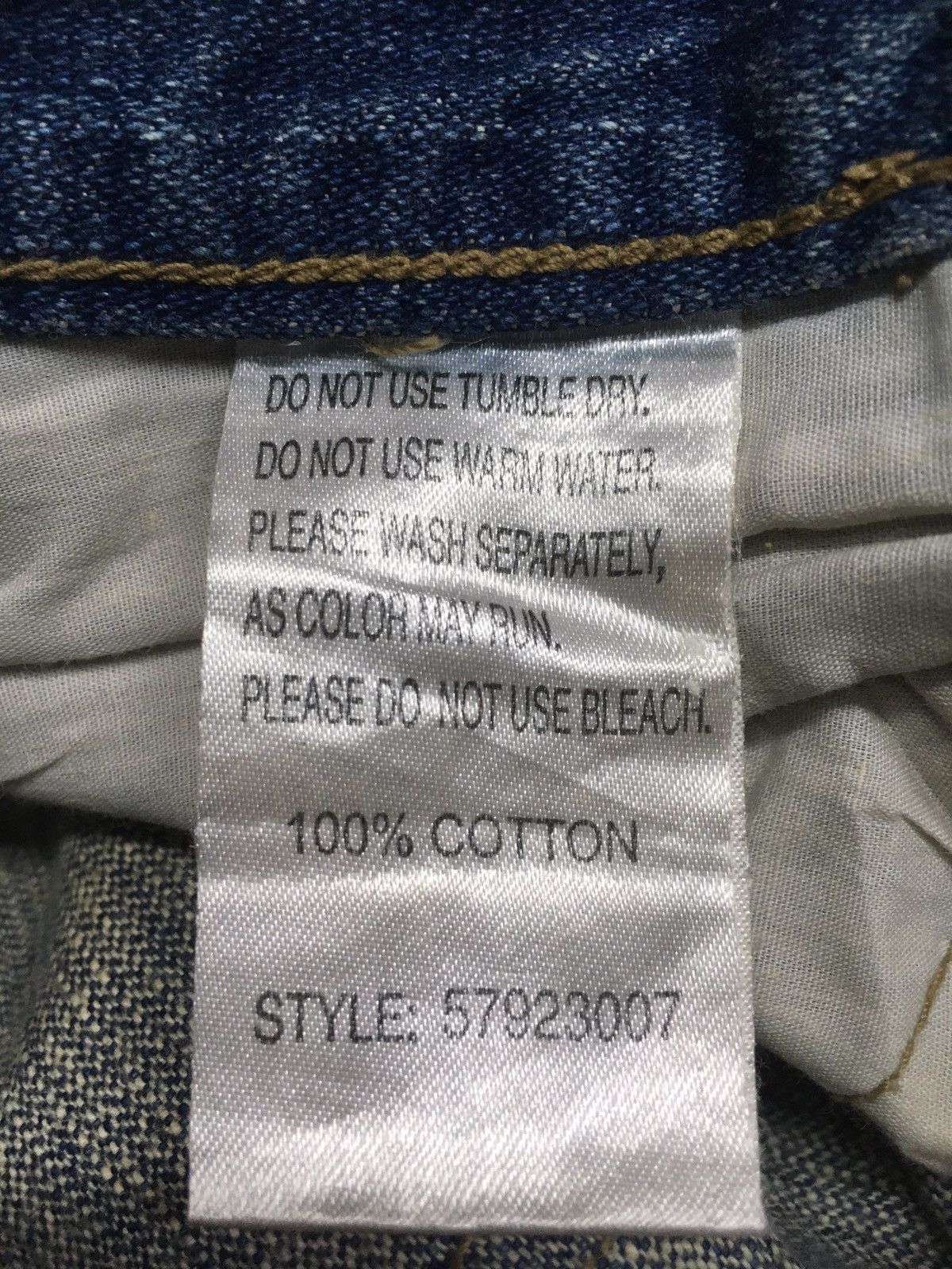 Japanese Brand × Vintage Exhlitionist blue wash distressed denim Japan Size US 32 / EU 48 - 13 Thumbnail