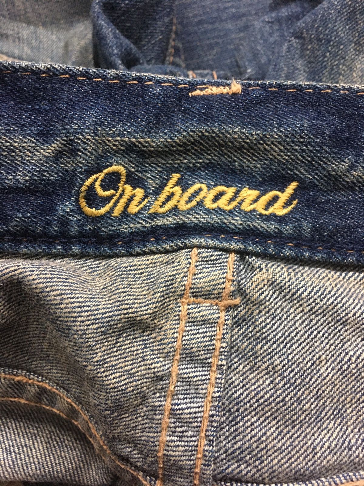 Japanese Brand FLARE🔥On board distressed boot cut denim made in Japan 🇯🇵 Size US 32 / EU 48 - 13 Thumbnail