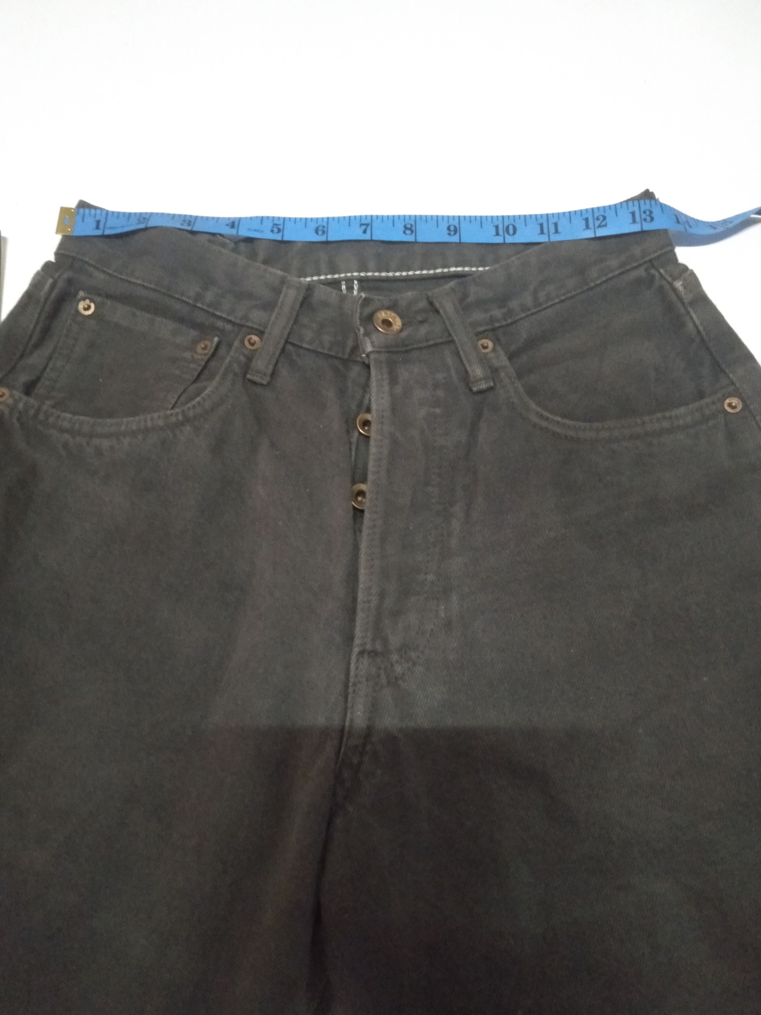 Edwin × Japanese Brand × Vintage vintage Edwin lot 505 super black selvedge jeans Japan Size US 27 - 3 Thumbnail