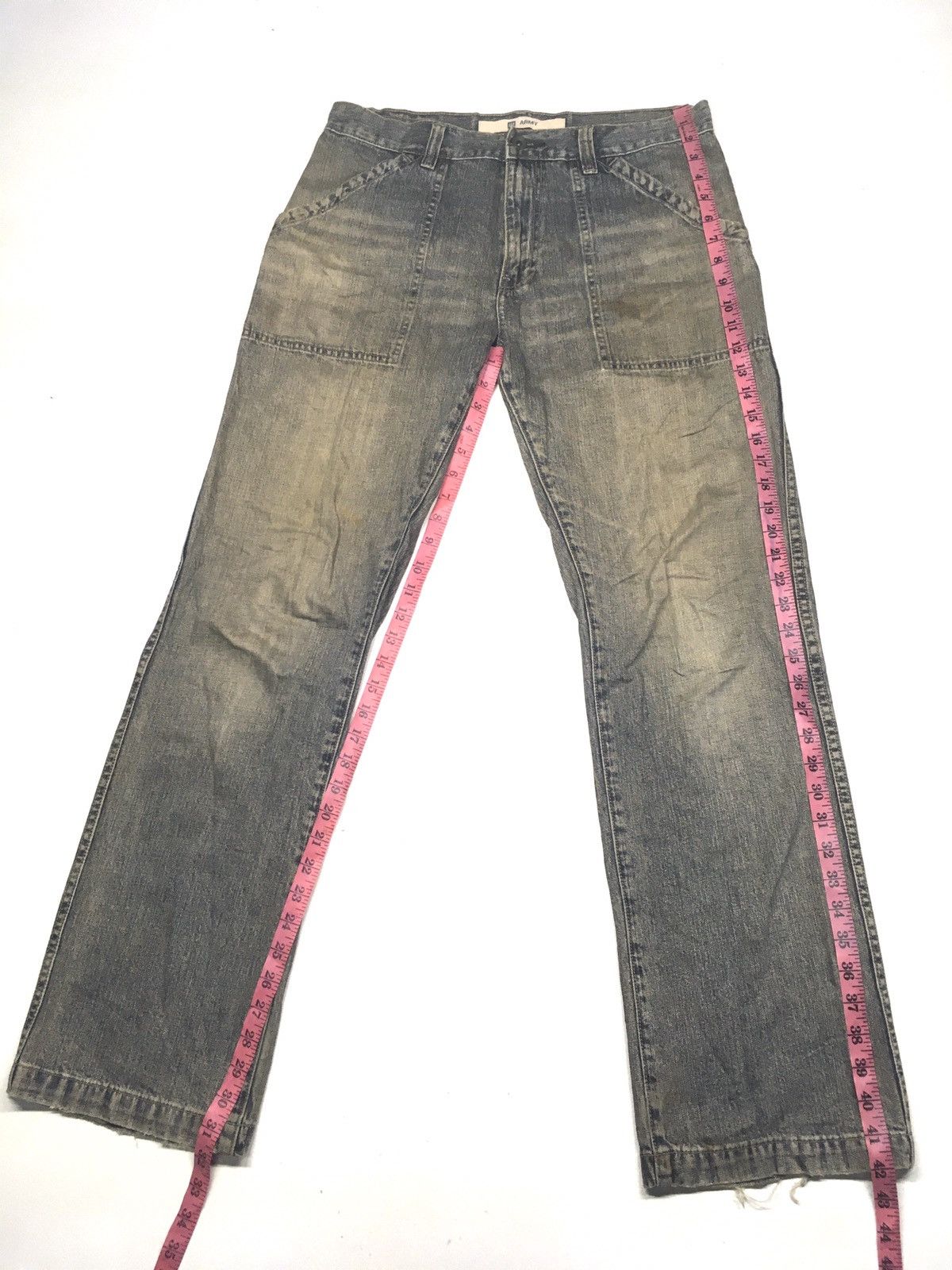 Gap × Vintage Vintage gap army baker denim Size US 33 - 2 Thumbnail