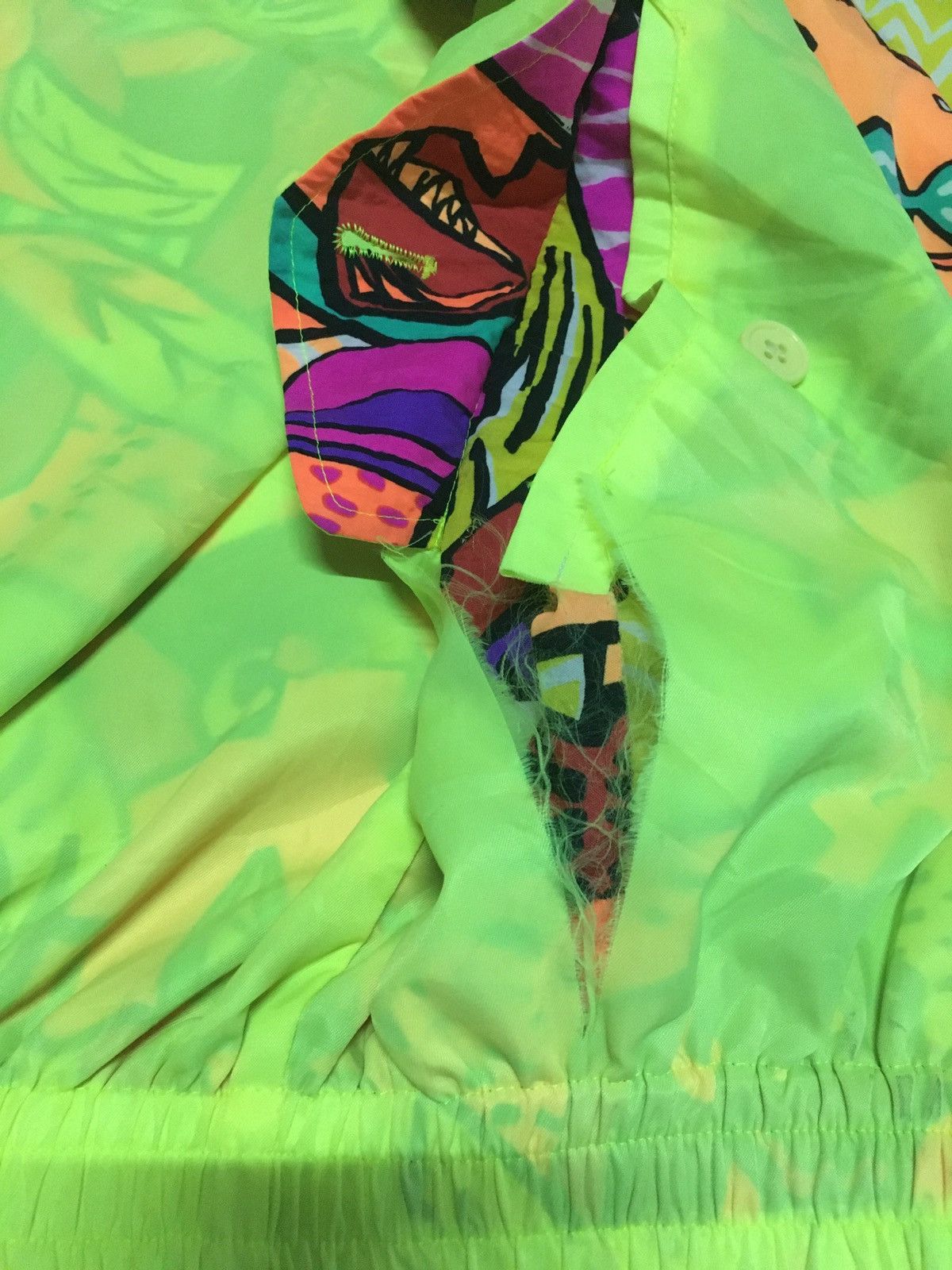 Vintage Vintage 90s urban hills reversible over print jacket Size US L / EU 52-54 / 3 - 11 Thumbnail
