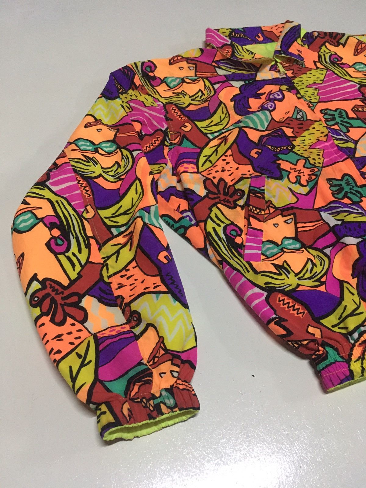 Vintage Vintage 90s urban hills reversible over print jacket Size US L / EU 52-54 / 3 - 6 Thumbnail