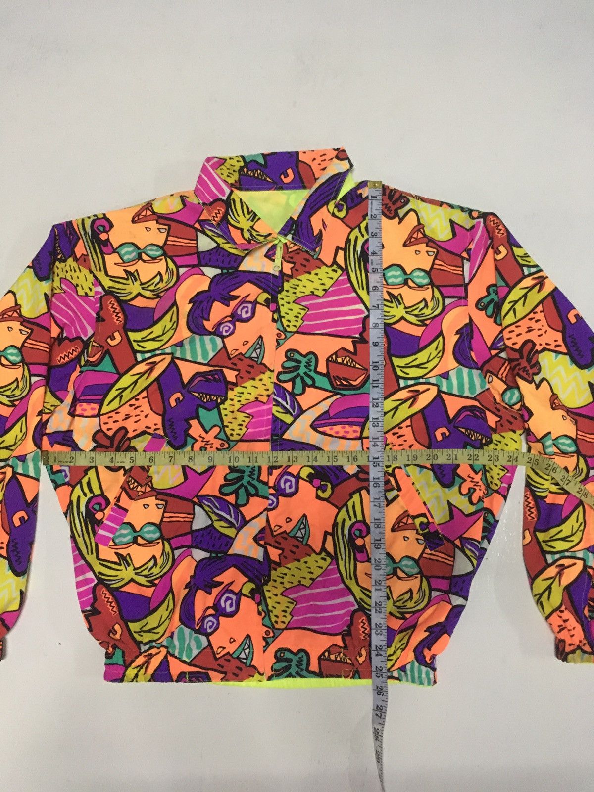 Vintage Vintage 90s urban hills reversible over print jacket Size US L / EU 52-54 / 3 - 1 Thumbnail