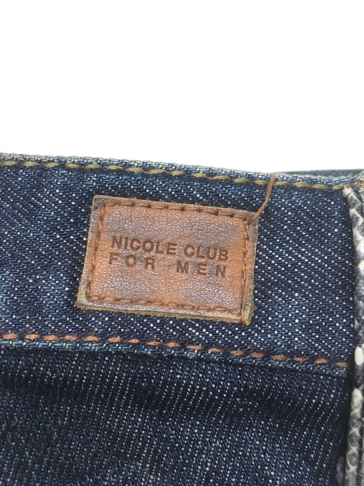 Japanese Brand × Vintage Vintage Nicole club snake trim pocket distressed denim Size US 31 - 18 Thumbnail