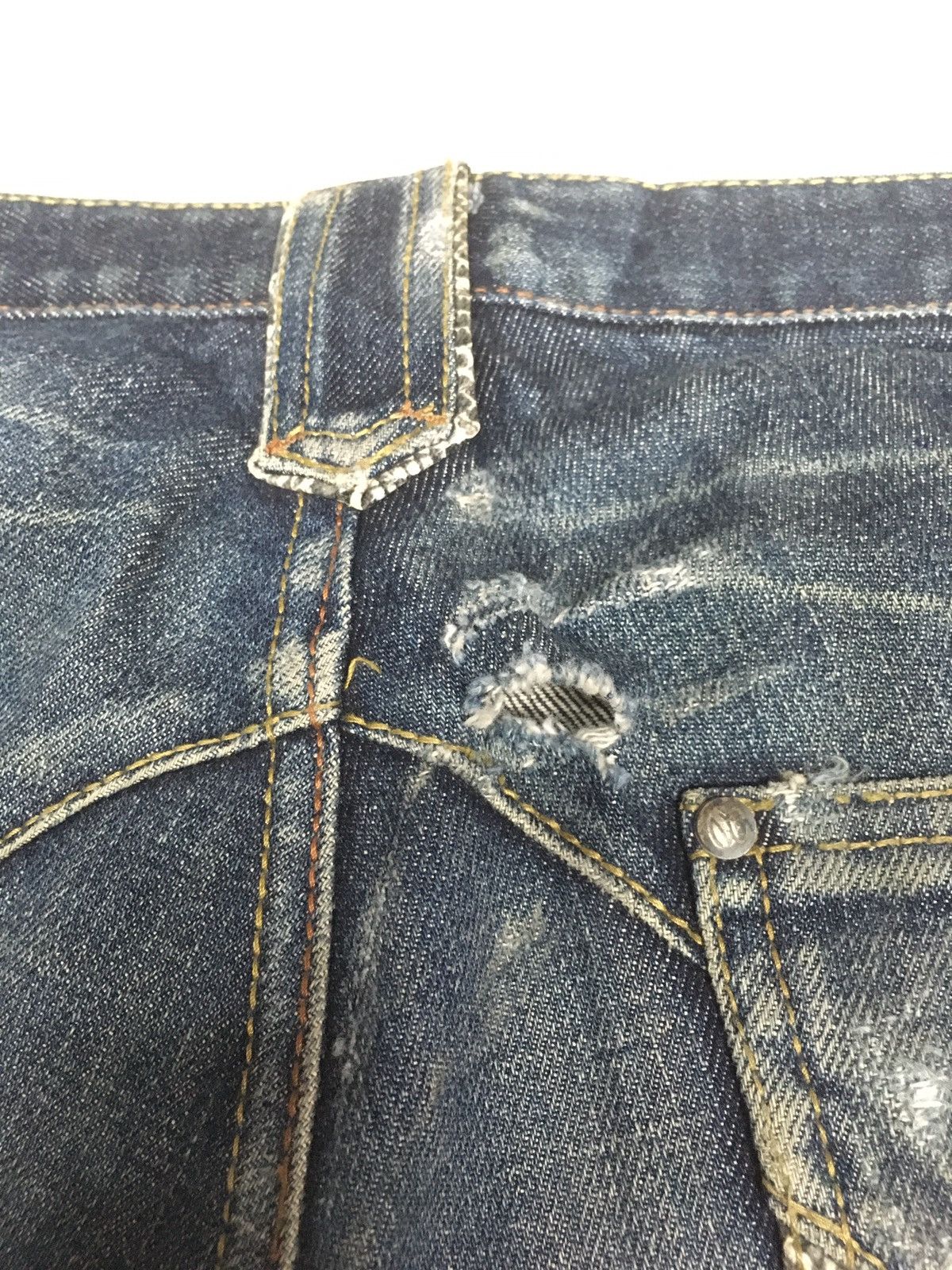Japanese Brand × Vintage Vintage Nicole club snake trim pocket distressed denim Size US 31 - 12 Thumbnail