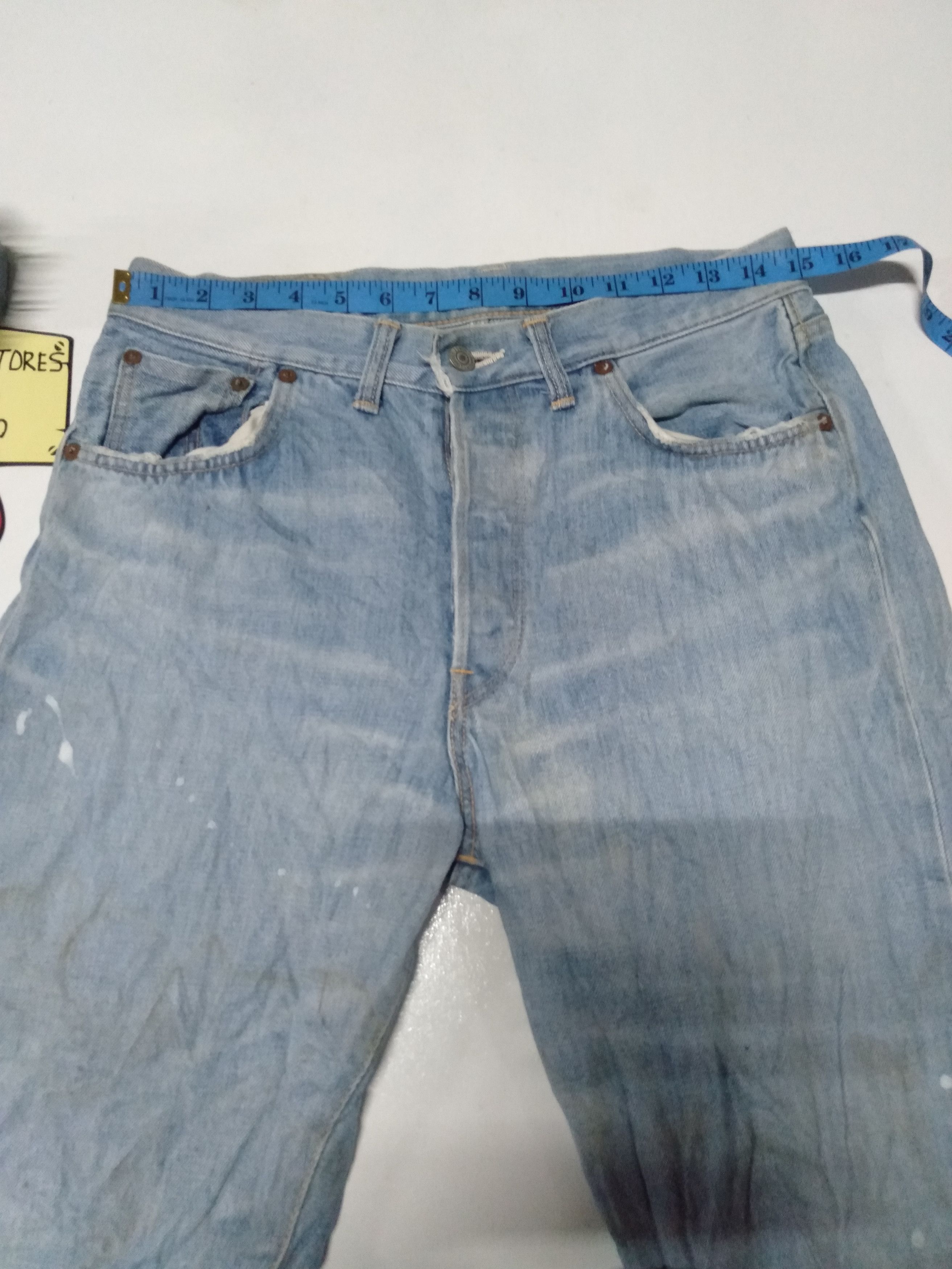 Edwin × Japanese Brand × Vintage vintage Edwin 505sx distressed blue wash selvedge denim Size US 30 / EU 46 - 3 Thumbnail