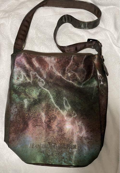 Jean Paul Gaultier Jpg Cyber Rust Shoulder Bag, Men's