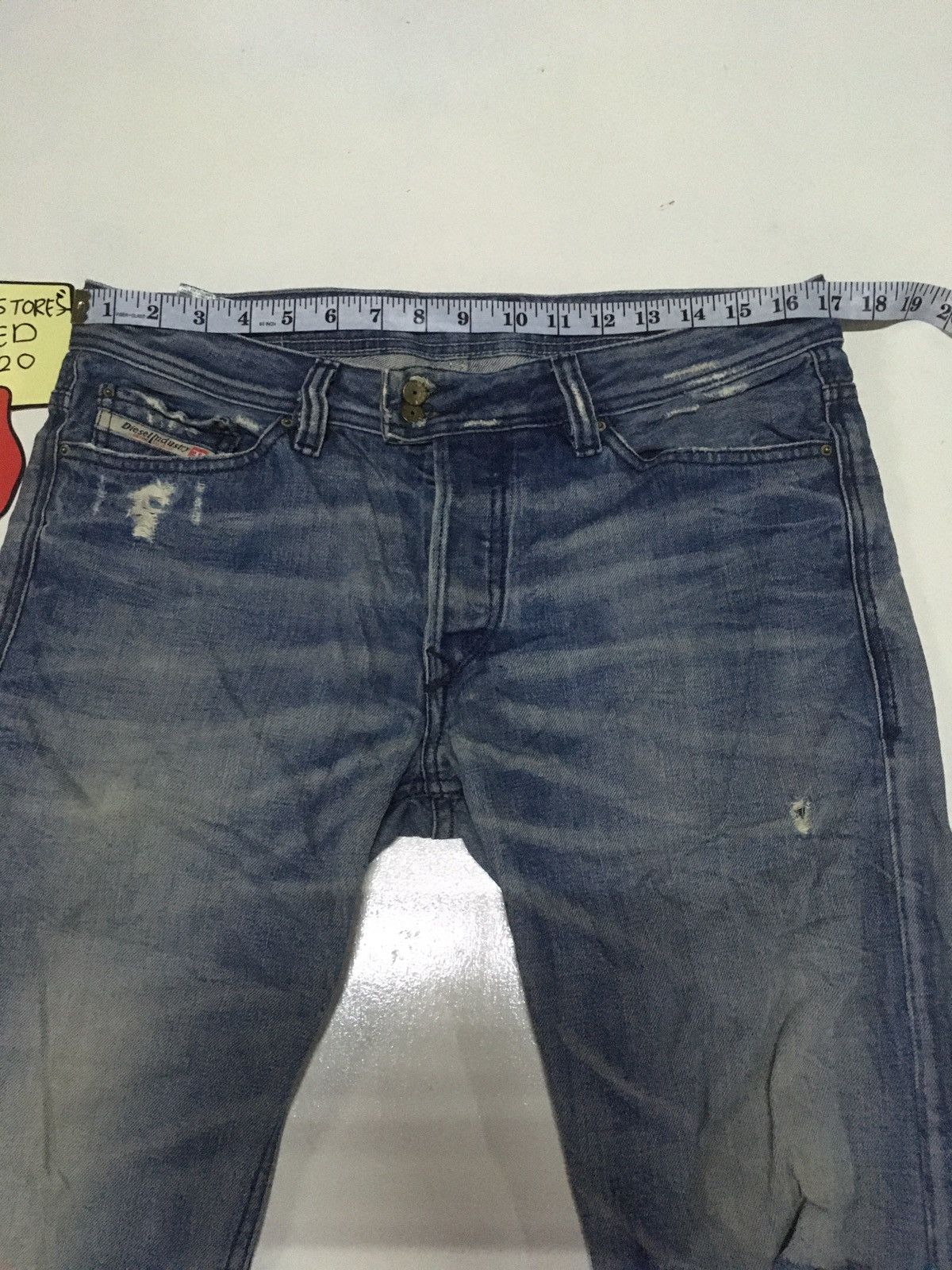 Diesel × Vintage Vintage diesel distressed jeans italy Size US 34 / EU 50 - 4 Thumbnail