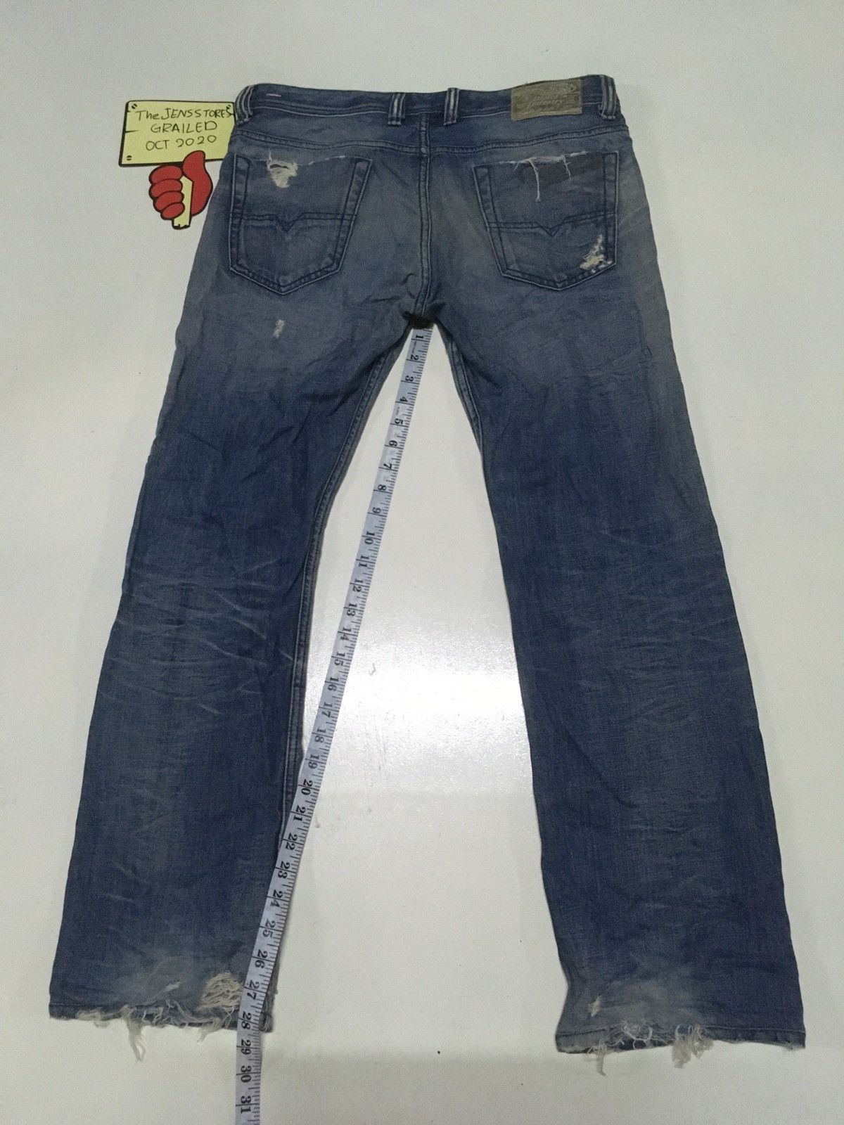 Diesel × Vintage Vintage diesel distressed jeans italy Size US 34 / EU 50 - 3 Thumbnail