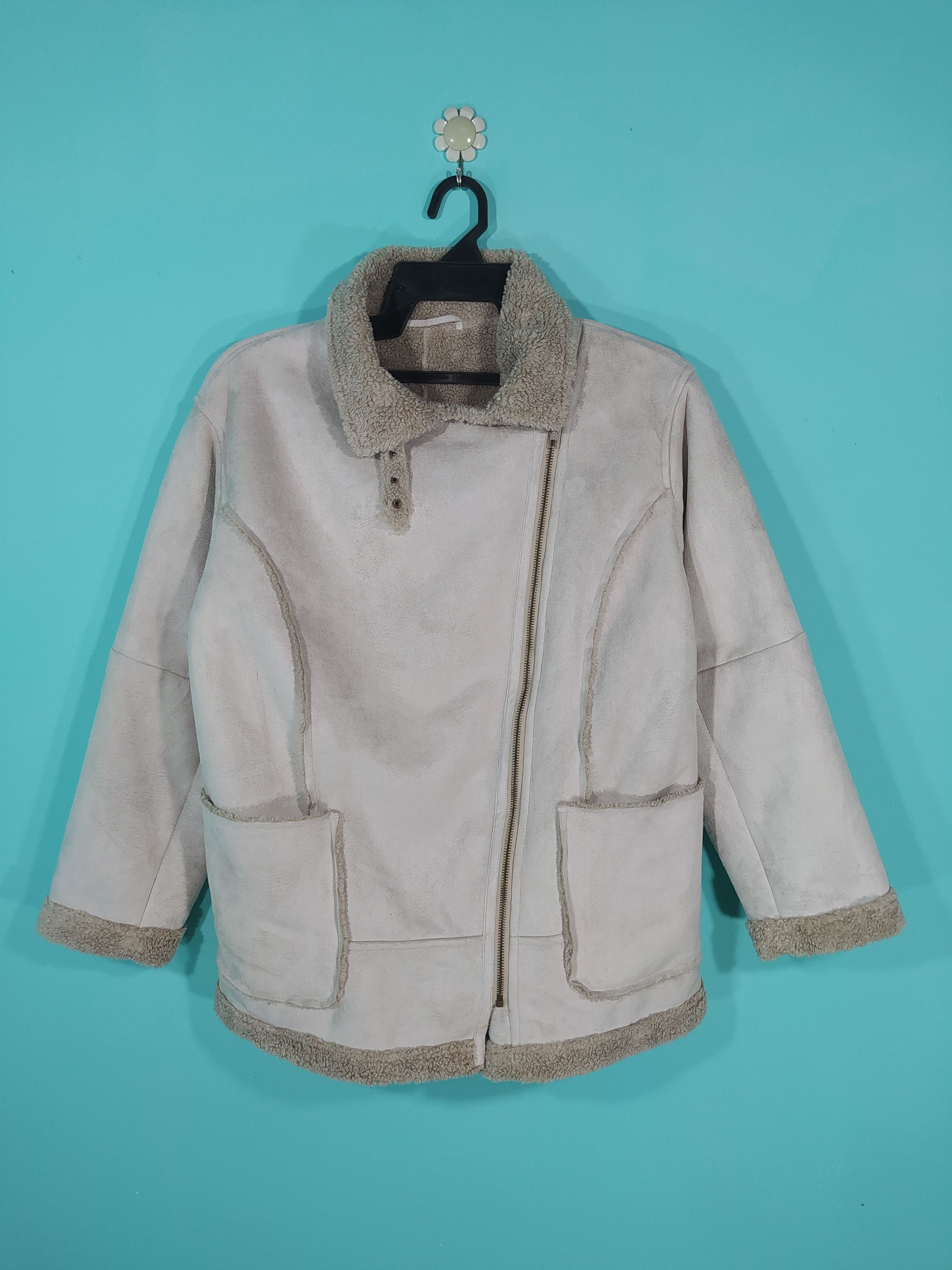Beams Plus × Japanese Brand × Vintage Beams Heart Sherpa Jacket Size US S / EU 44-46 / 1 - 1 Thumbnail