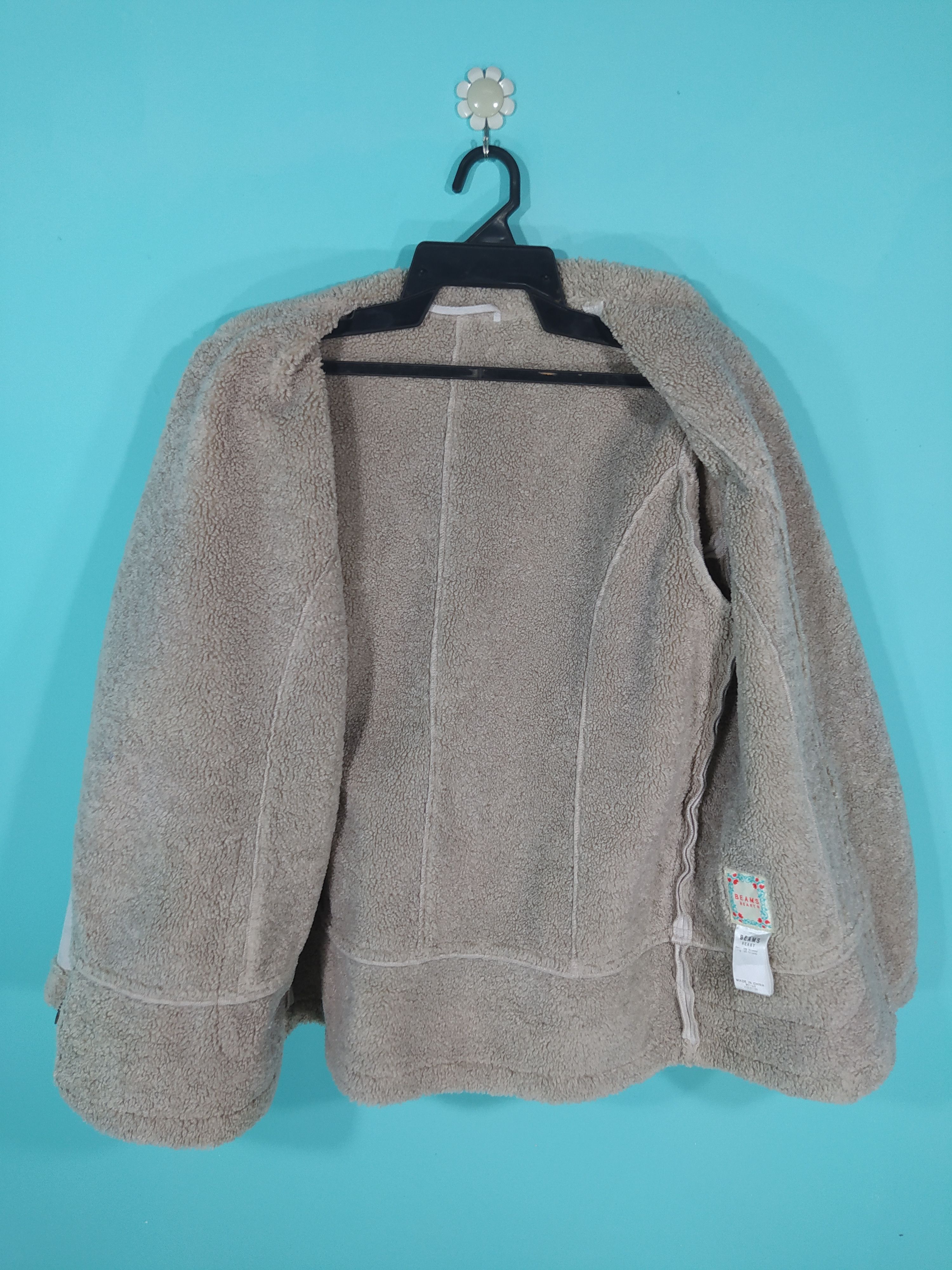 Beams Plus × Japanese Brand × Vintage Beams Heart Sherpa Jacket Size US S / EU 44-46 / 1 - 4 Thumbnail