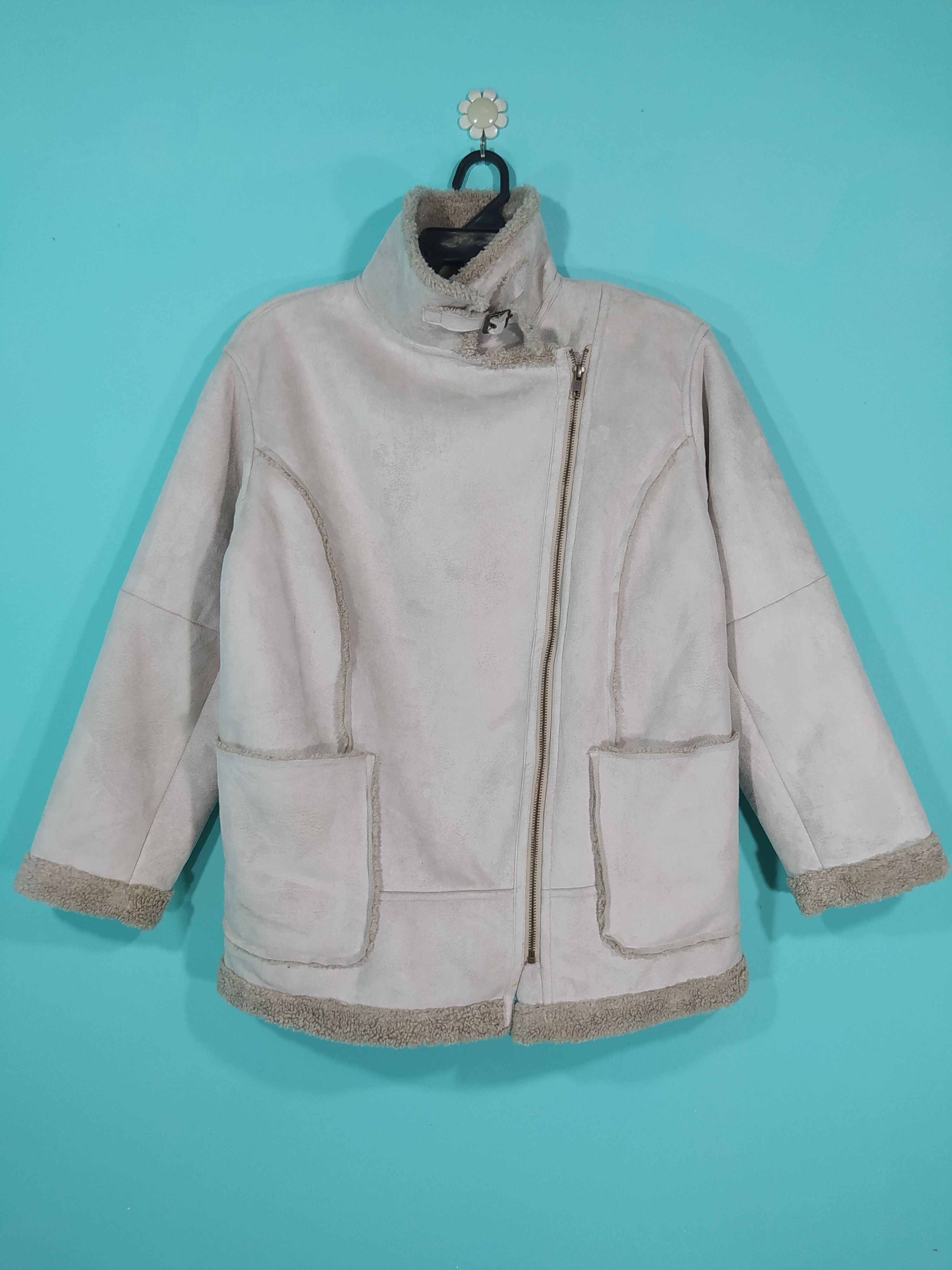 Beams Plus × Japanese Brand × Vintage Beams Heart Sherpa Jacket Size US S / EU 44-46 / 1 - 2 Thumbnail
