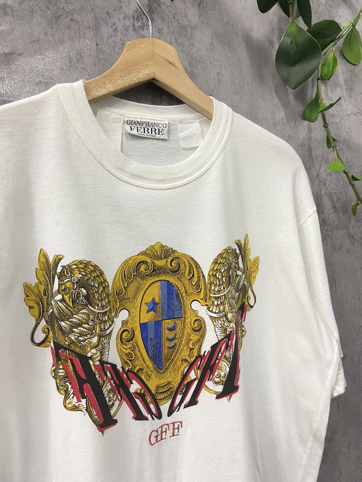 GF Ferre Vintage 90’s Gianfranco Ferre GFF Tshirt Size US L / EU 52-54 / 3 - 4 Thumbnail