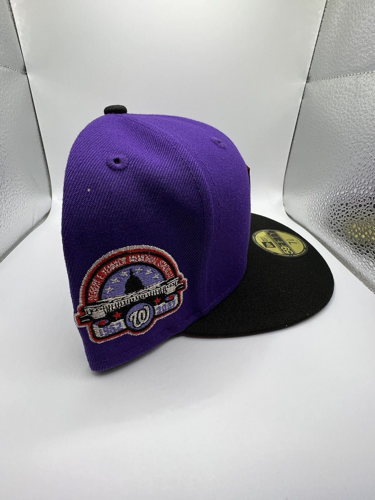 Hat Club 7 3/8 Hat Club T-Dot Collection Washington Nationals Fitted Size ONE SIZE - 4 Thumbnail