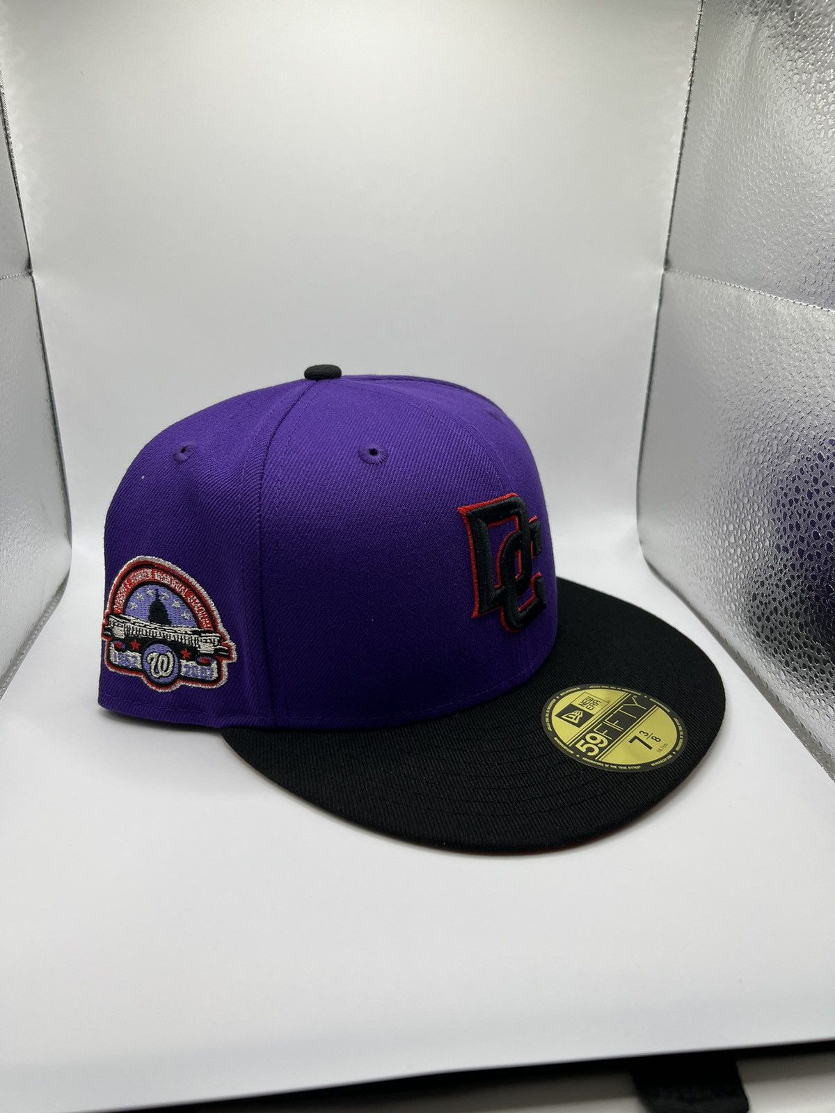 Hat Club 7 3/8 Hat Club T-Dot Collection Washington Nationals Fitted Size ONE SIZE - 1 Thumbnail