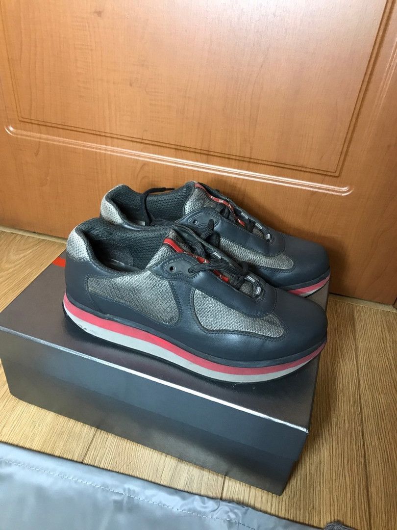 Prada Final Price Prada Rare America’s Cup low platform sneakers Size US 8 / EU 41 - 2 Thumbnail