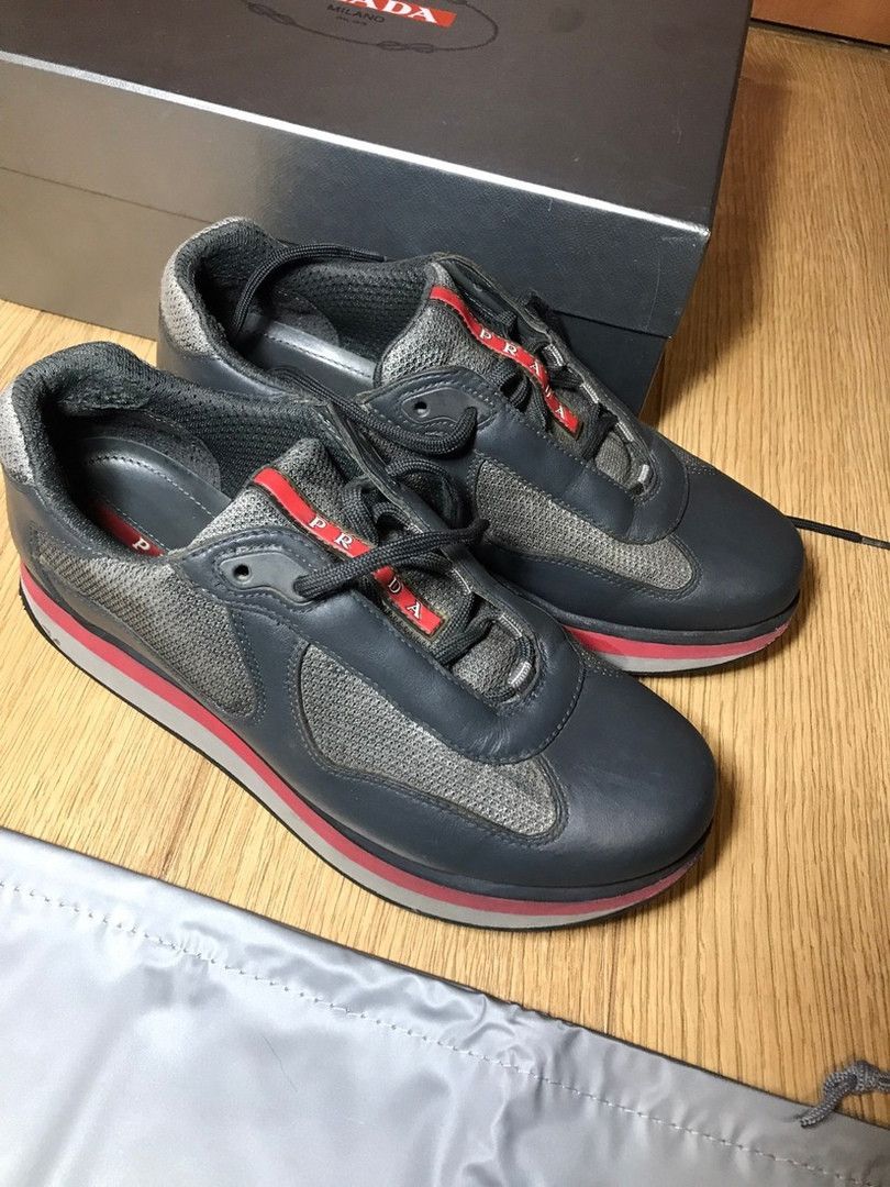 Prada Final Price Prada Rare America’s Cup low platform sneakers Size US 8 / EU 41 - 5 Thumbnail