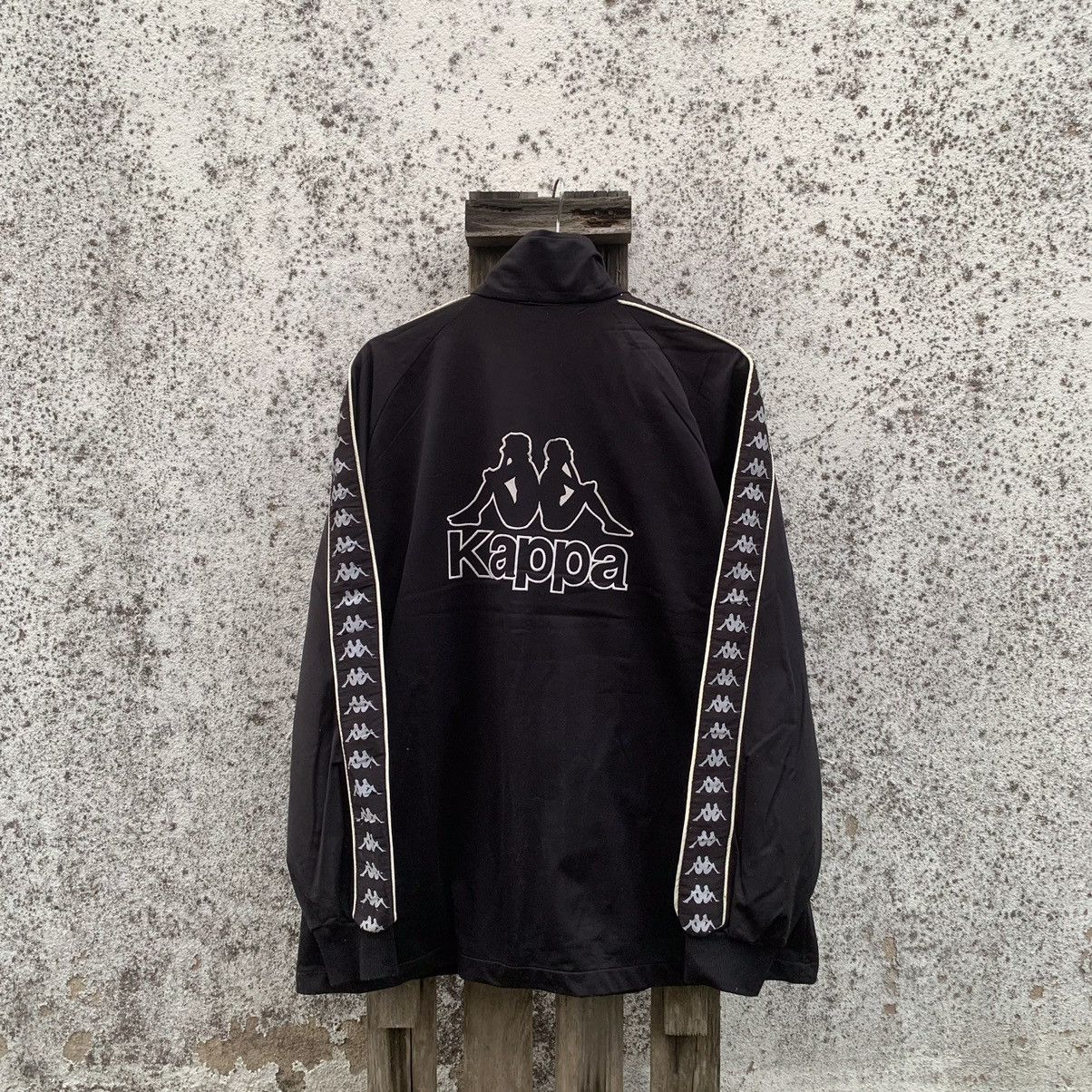 💥 1990’s Vintage Kappa Big Logo Side Tape Zip Ups Jacket
