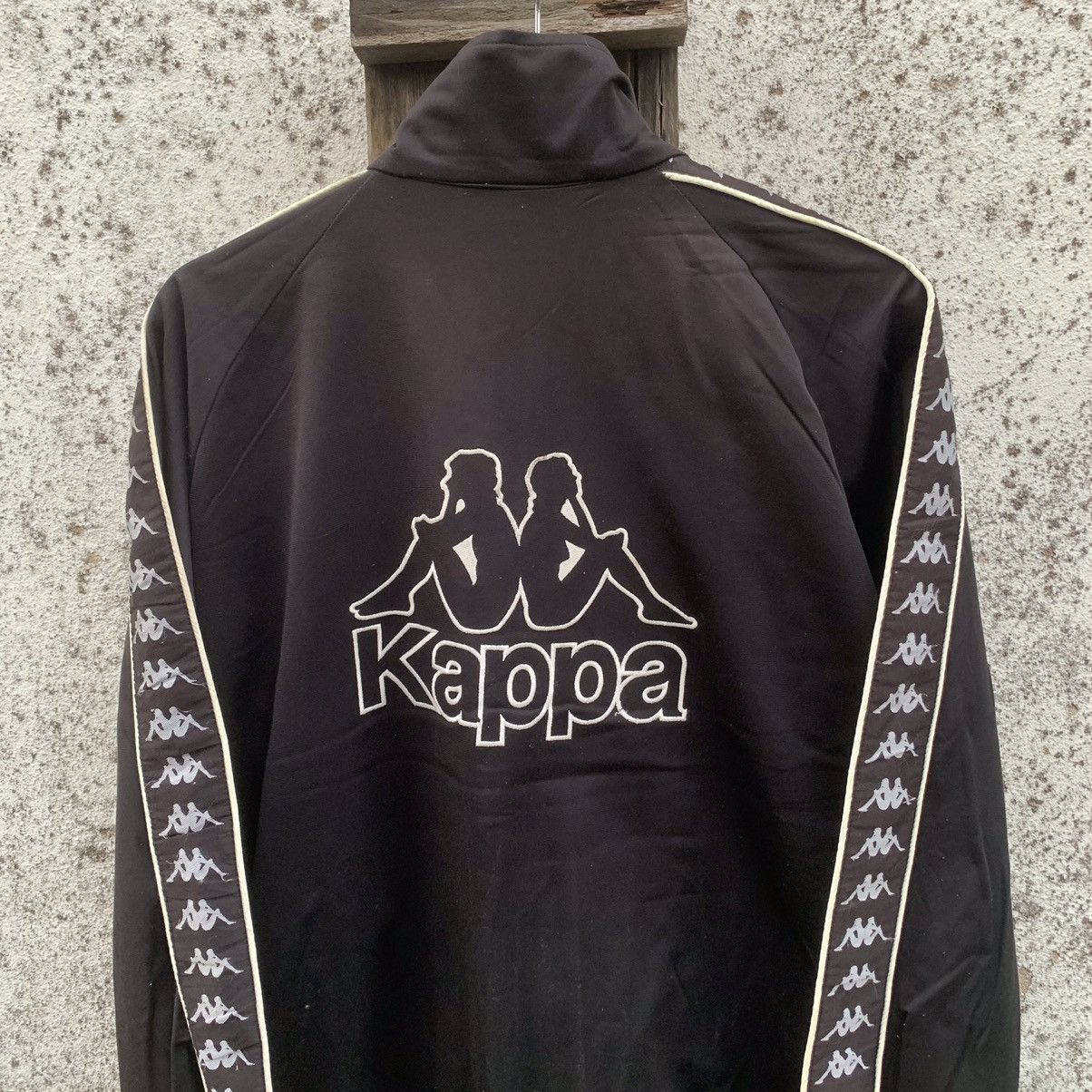 Kappa × Vintage 💥 1990’s Vintage Kappa Big Logo Side Tape Zip Ups Jacket Size US L / EU 52-54 / 3 - 9 Thumbnail
