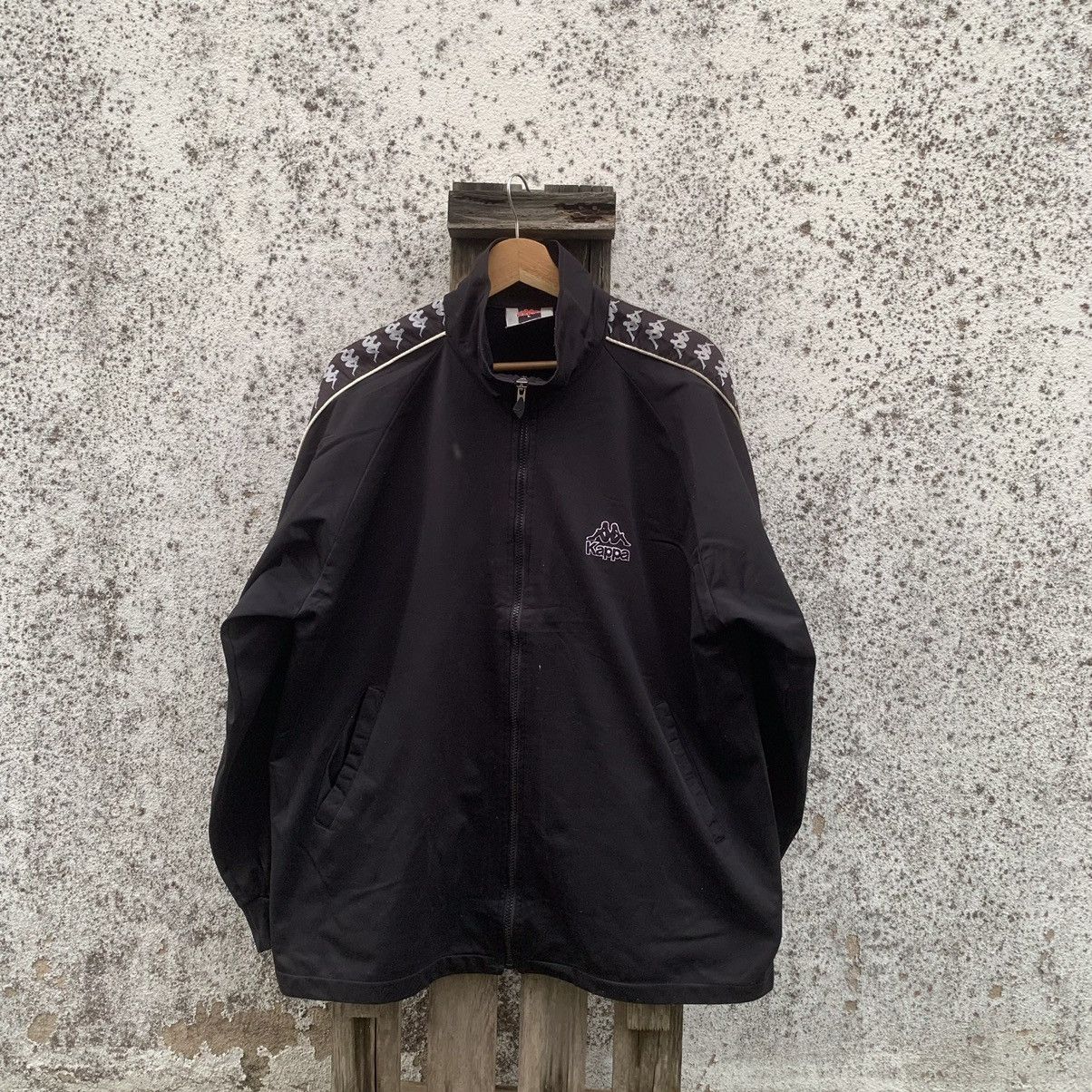 Kappa × Vintage 💥 1990’s Vintage Kappa Big Logo Side Tape Zip Ups Jacket Size US L / EU 52-54 / 3 - 3 Thumbnail