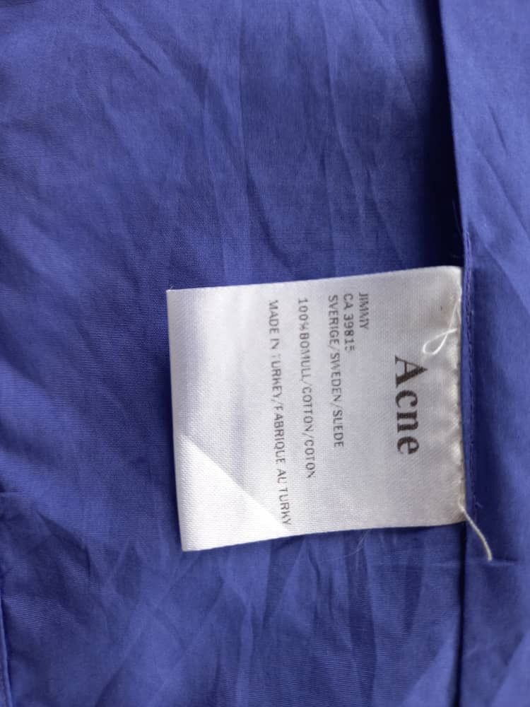 Acne Studios × Vintage Casual Acne Studios Dress Shirt Size M / US 6-8 / IT 42-44 - 10 Thumbnail