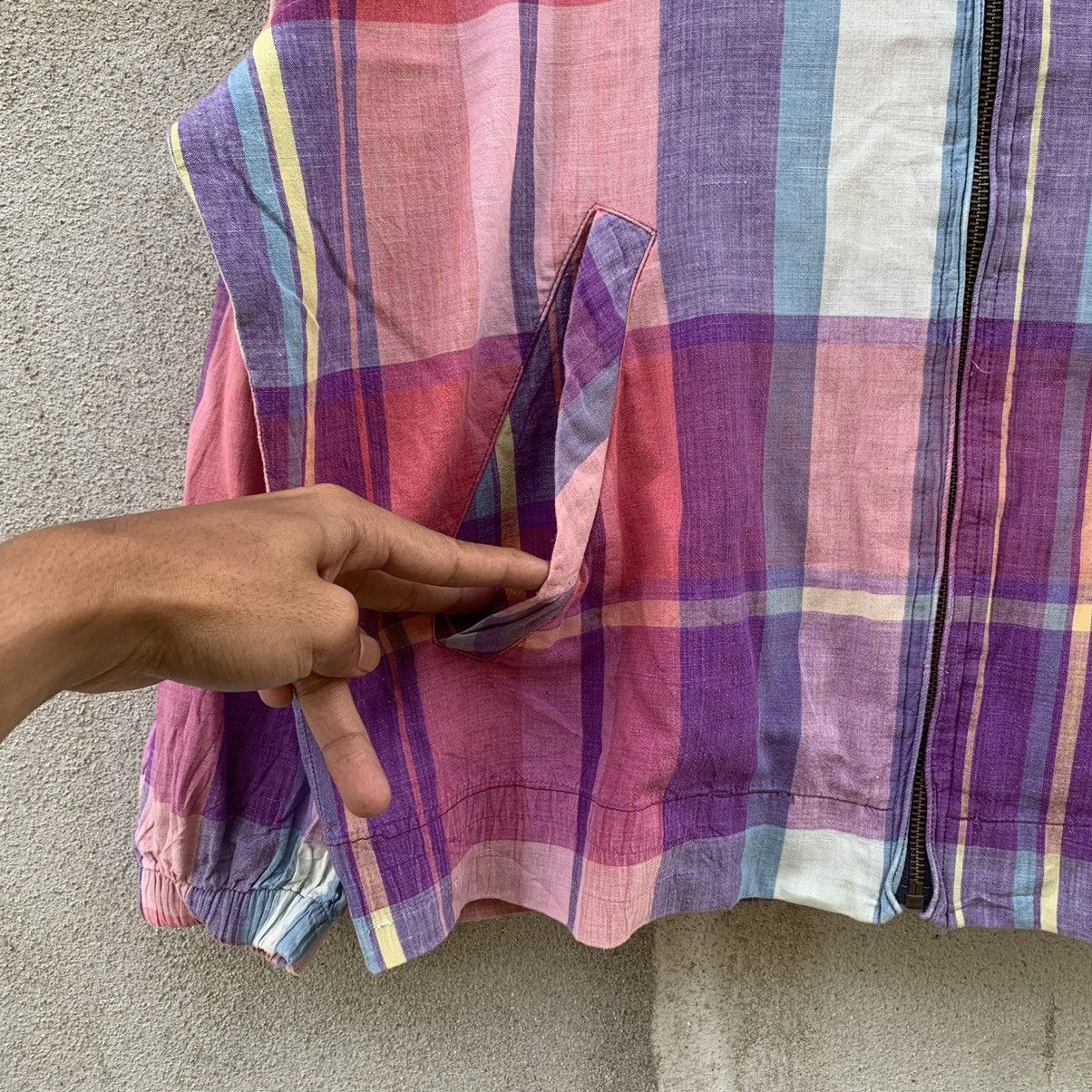 Japanese Brand × McGregor × Vintage VINTAGE MCGREGOR HOODIE TROPICAL OCEAN PLAID CHECK JACKET Size US L / EU 52-54 / 3 - 3 Thumbnail