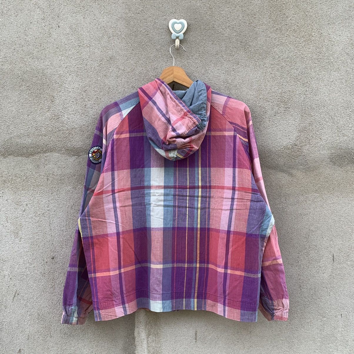 Japanese Brand × McGregor × Vintage VINTAGE MCGREGOR HOODIE TROPICAL OCEAN PLAID CHECK JACKET Size US L / EU 52-54 / 3 - 9 Thumbnail