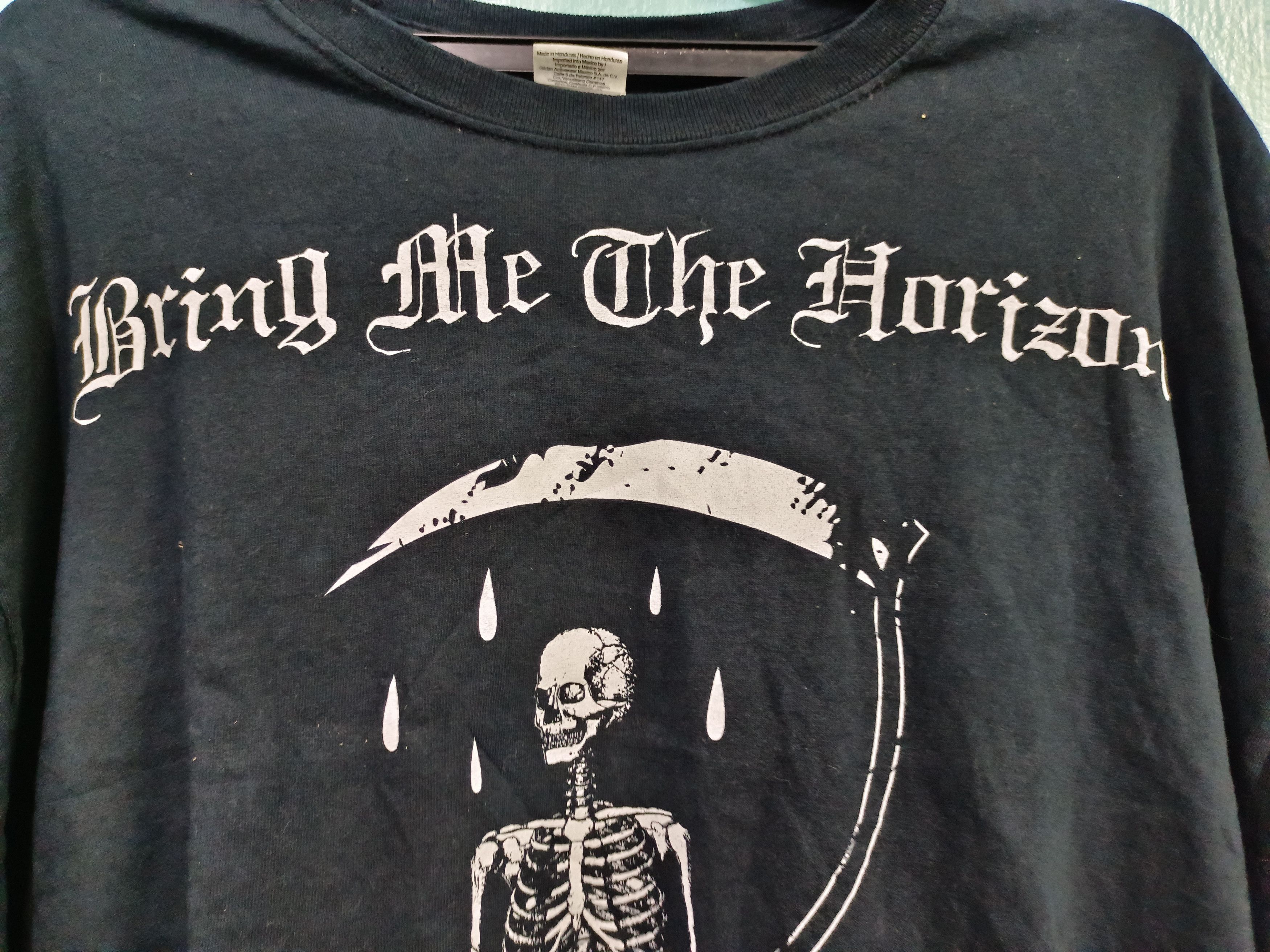Band Tees ©2013 y2k Bring me the horizon album tee Size US L / EU 52-54 / 3 - 3 Thumbnail