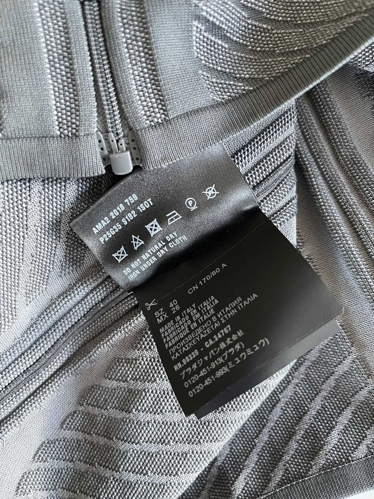 Prada Prada Logo Knit Pink Tech Top Size US S / EU 44-46 / 1 - 9 Thumbnail