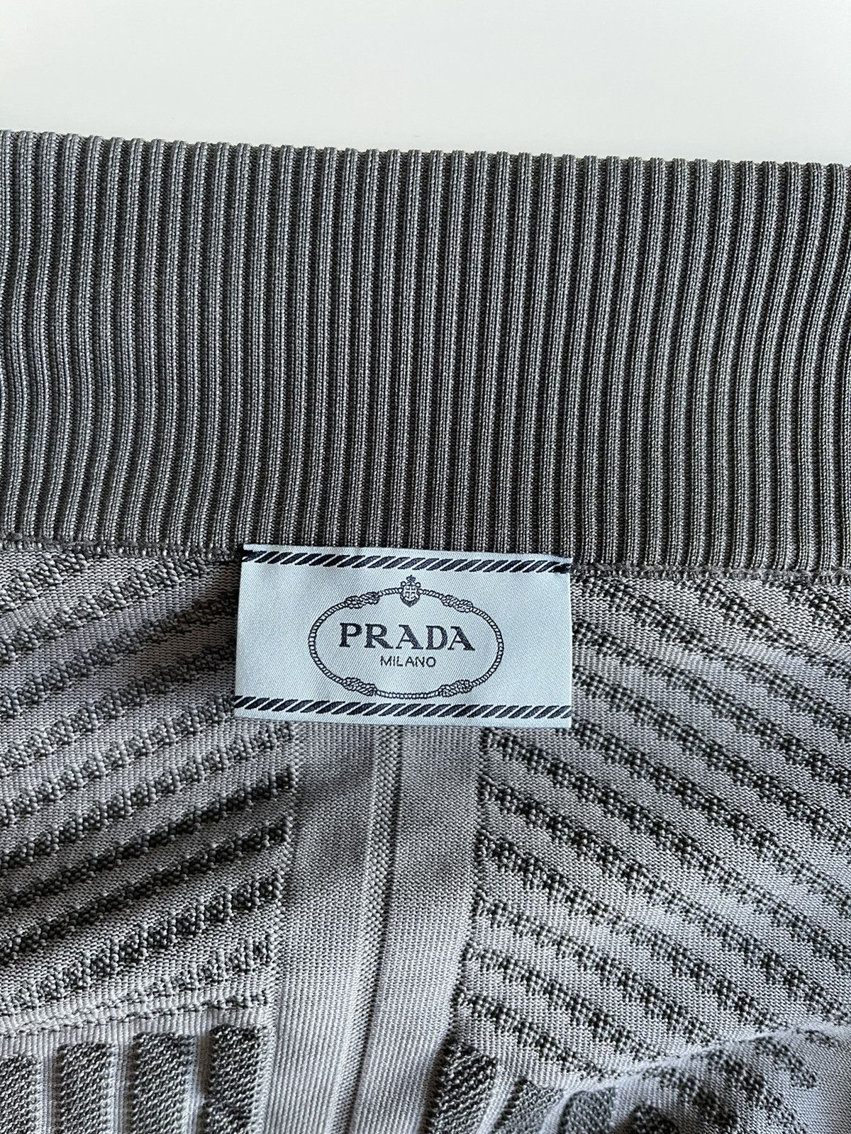 Prada Prada Logo Knit Pink Tech Top Size US S / EU 44-46 / 1 - 8 Thumbnail