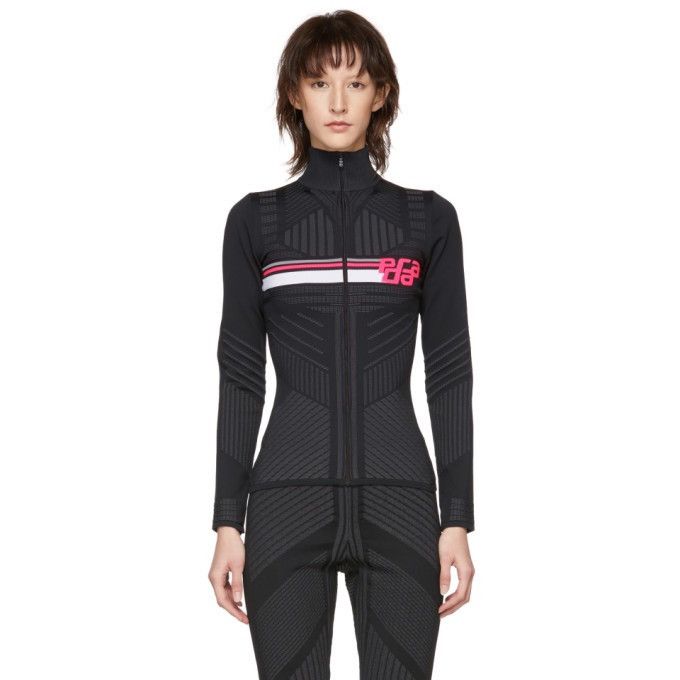 Prada Prada Logo Knit Pink Tech Top Size US S / EU 44-46 / 1 - 10 Thumbnail