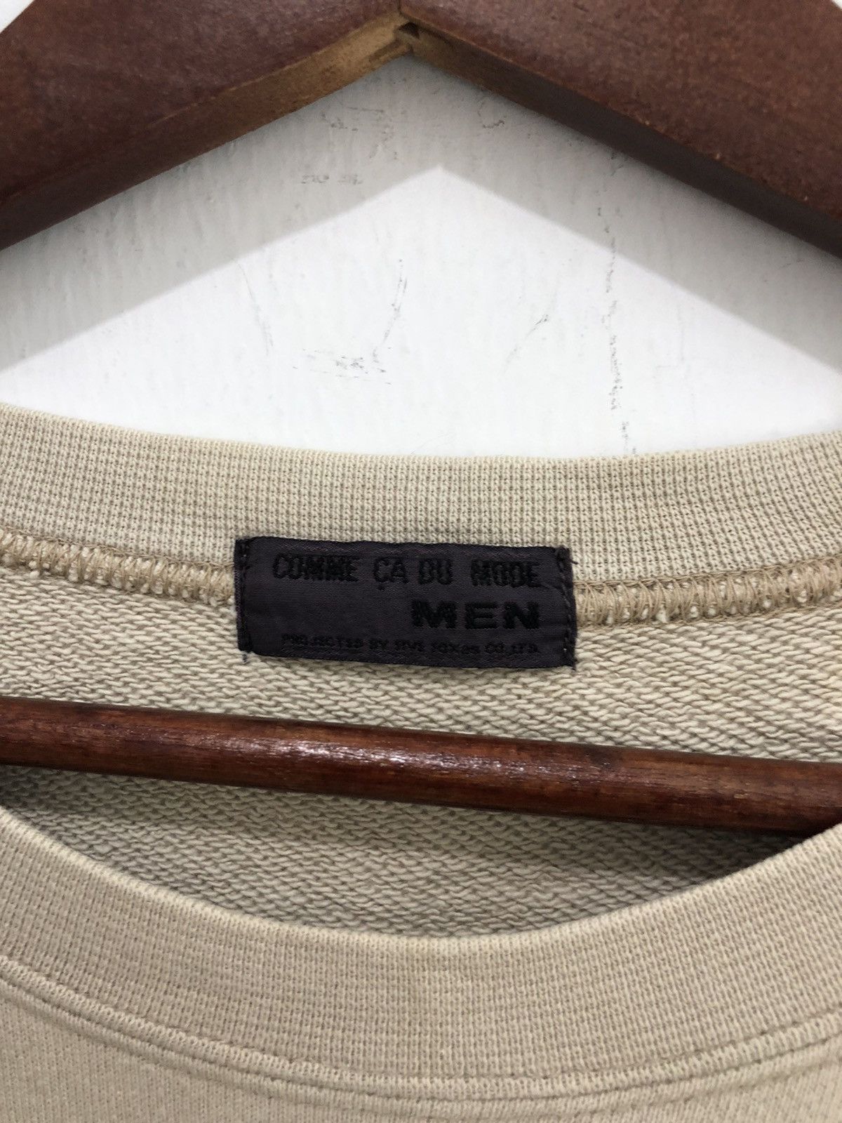 Japanese Brand × Vintage SS27 Comme Ca Du Mode Man Big Logo Sweatshirt Size US L / EU 52-54 / 3 - 6 Thumbnail