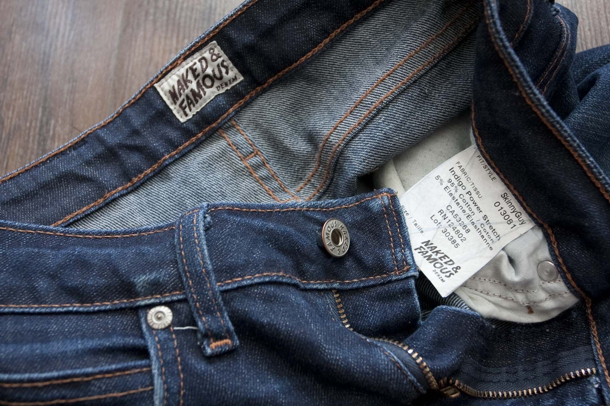 Naked & Famous Naked & Famous Jeans Power Stretch SkinnyGuy Size 28x27.5 Size US 28 / EU 44 - 8 Thumbnail