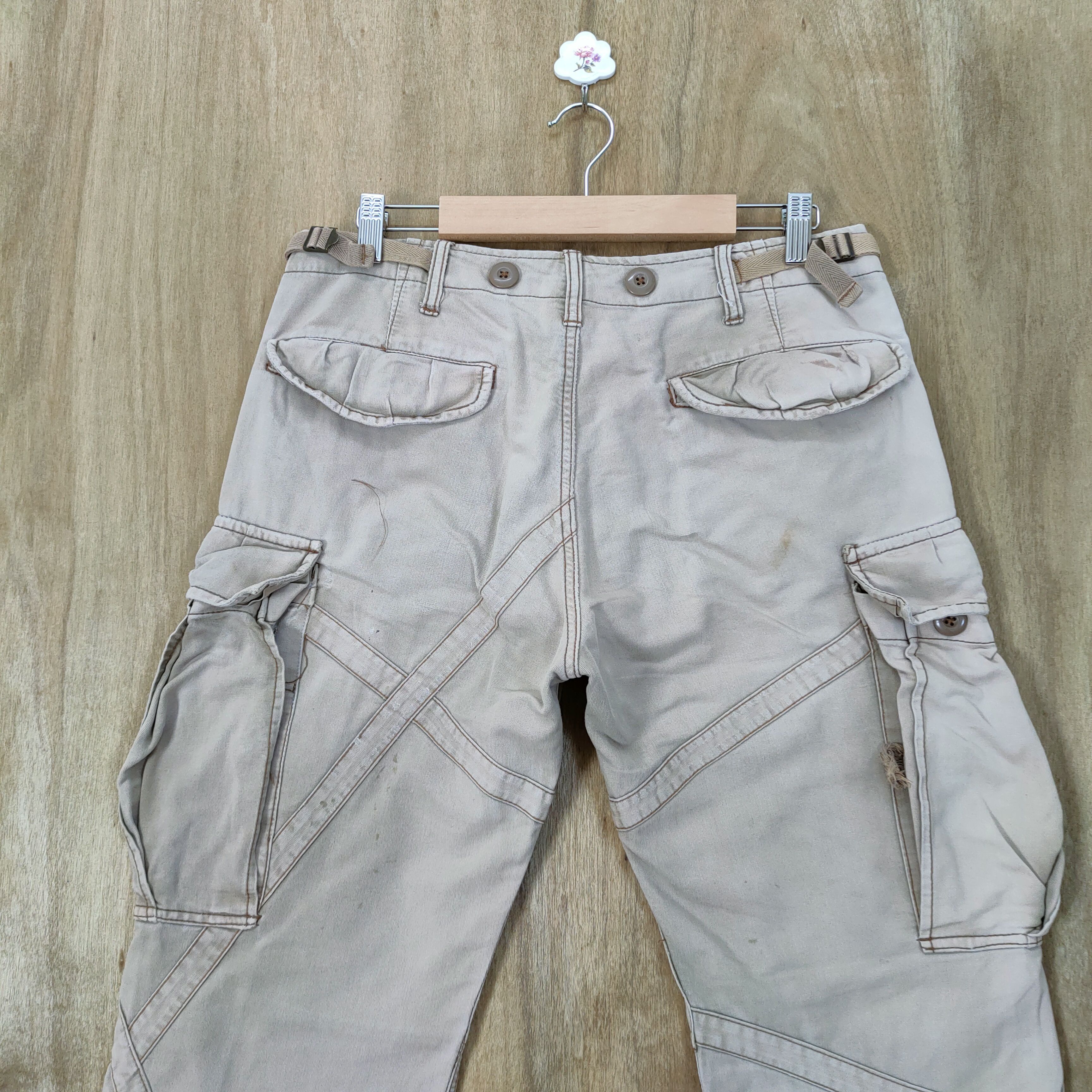 Avirex VINTAGE AVIREX FADED CARGO PANTS Size US 30 / EU 46 - 8 Thumbnail